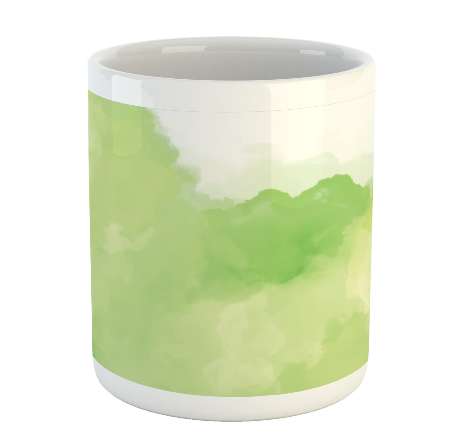 Ambesonne Abstract Surreal Ceramic Coffee Mug Cup for Water Tea Drinks, 11 oz - Picture 149 of 244