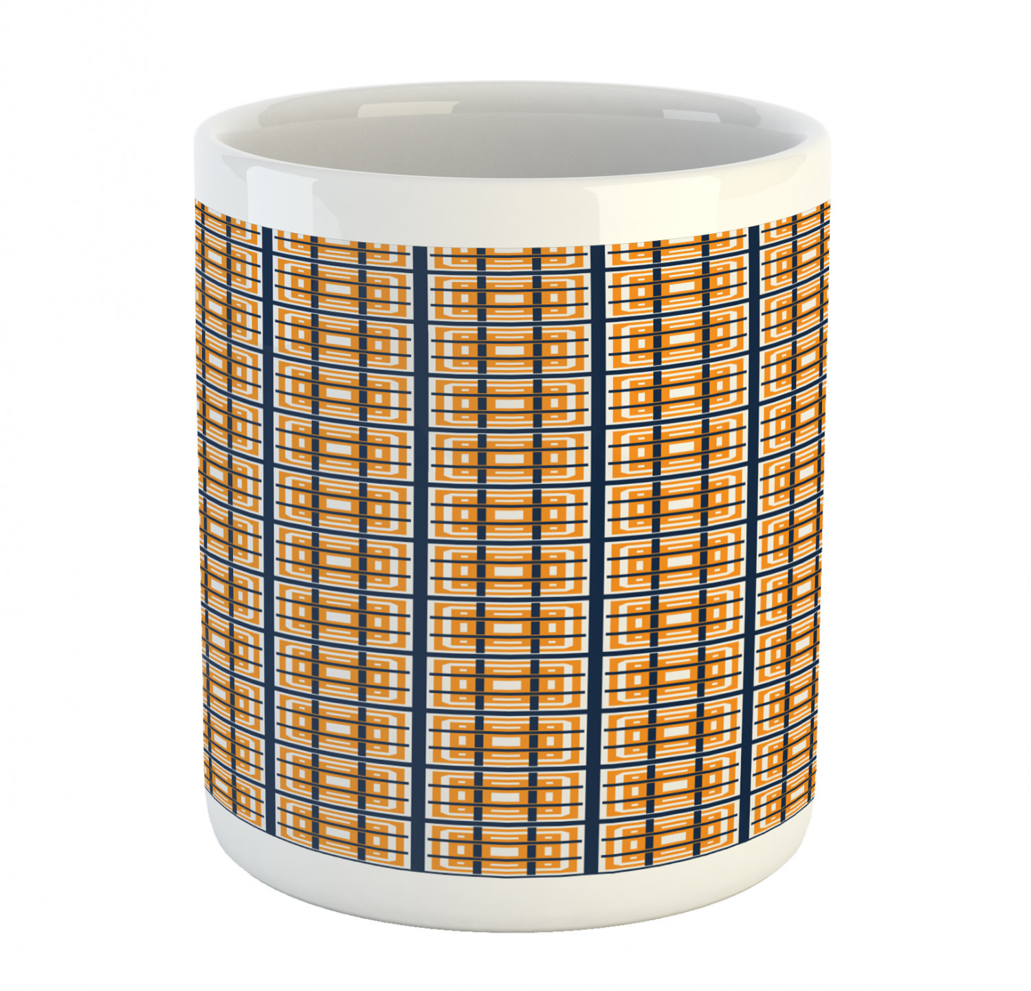 Ambesonne Abstract Surreal Ceramic Coffee Mug Cup for Water Tea Drinks, 11 oz - Picture 125 of 244
