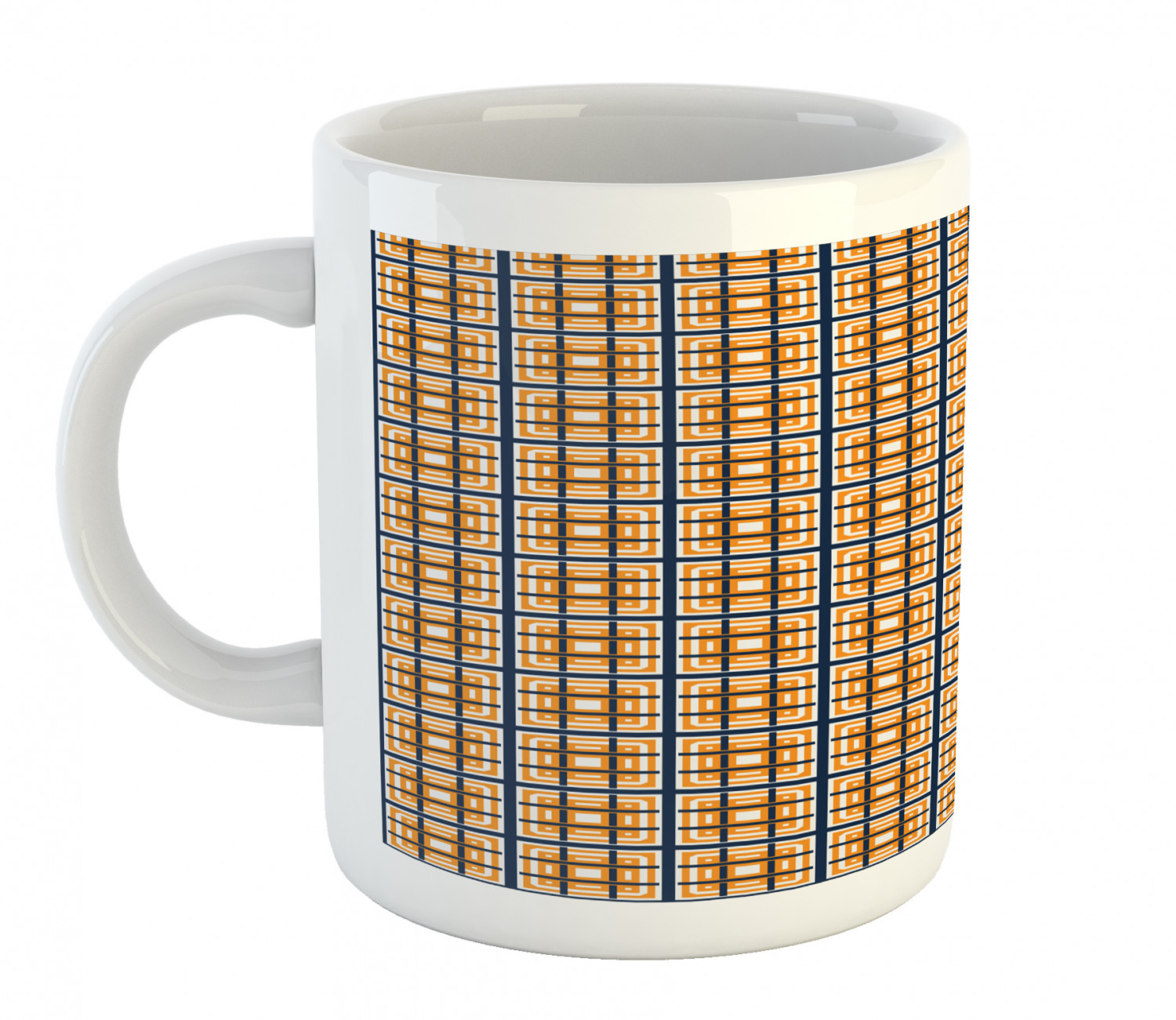Ambesonne Abstract Surreal Ceramic Coffee Mug Cup for Water Tea Drinks, 11 oz - Picture 127 of 244