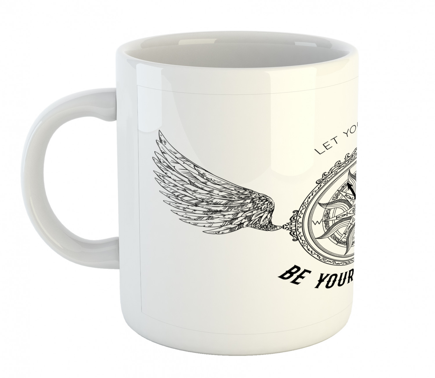 Ambesonne Nautical Ceramic Coffee Mug Cup for Water Tea Drinks, 11 oz - Picture 27 of 244