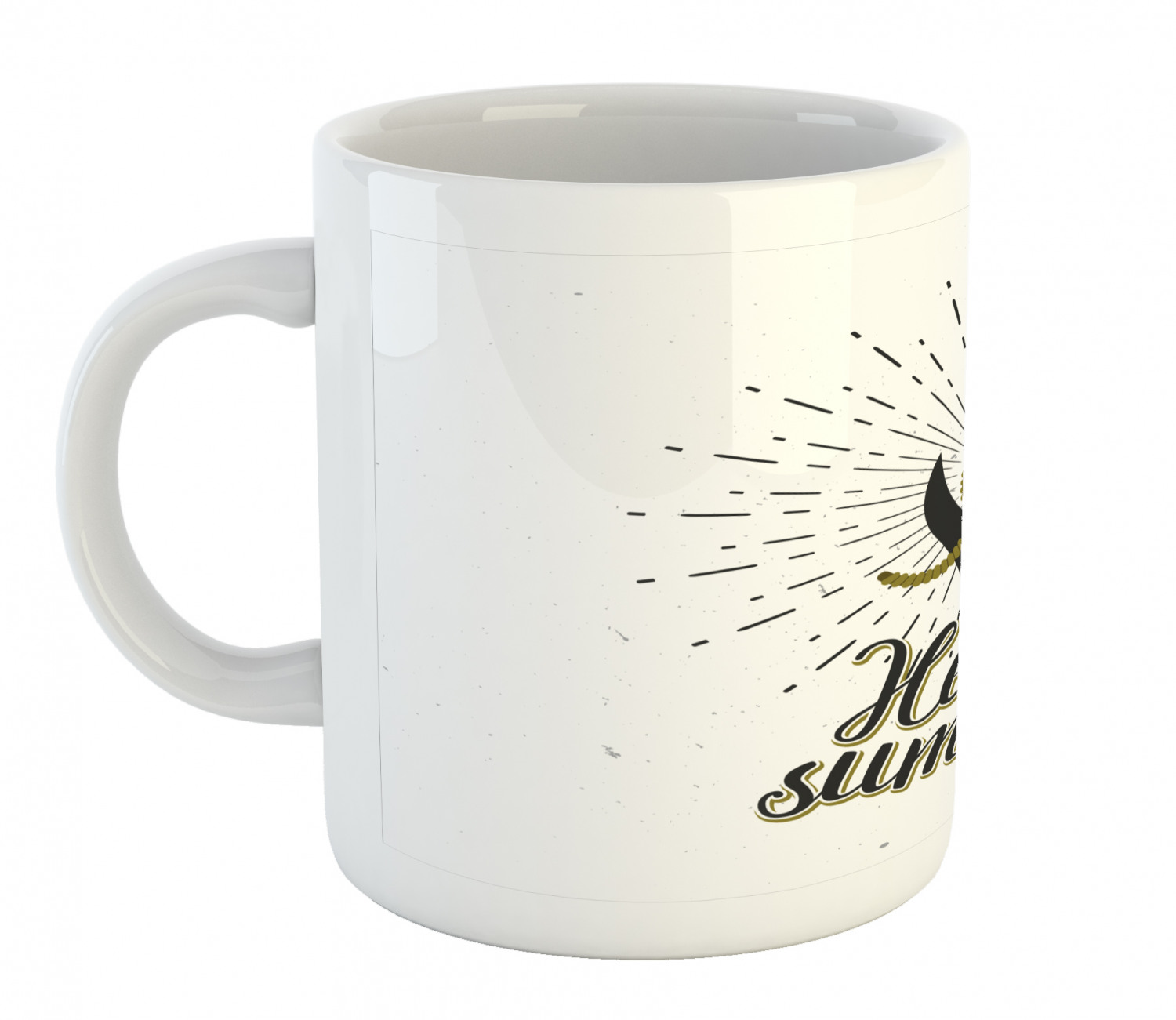 Ambesonne Nautical Ceramic Coffee Mug Cup for Water Tea Drinks, 11 oz - Picture 203 of 244