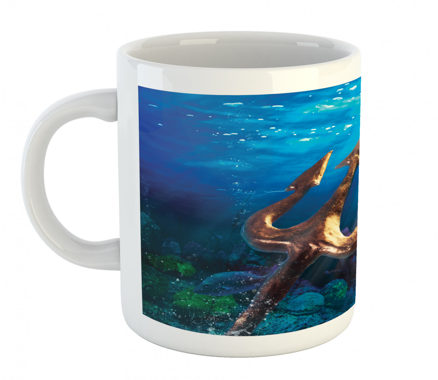 Ceramic Mug for Hot Beverages 11 oz Drink Cup Ambesonne - Picture 223 of 244
