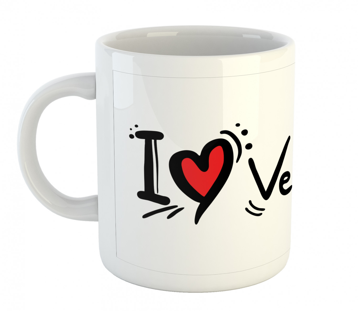Ceramic Mug for Hot Beverages 11 oz Drink Cup Ambesonne - Picture 119 of 244
