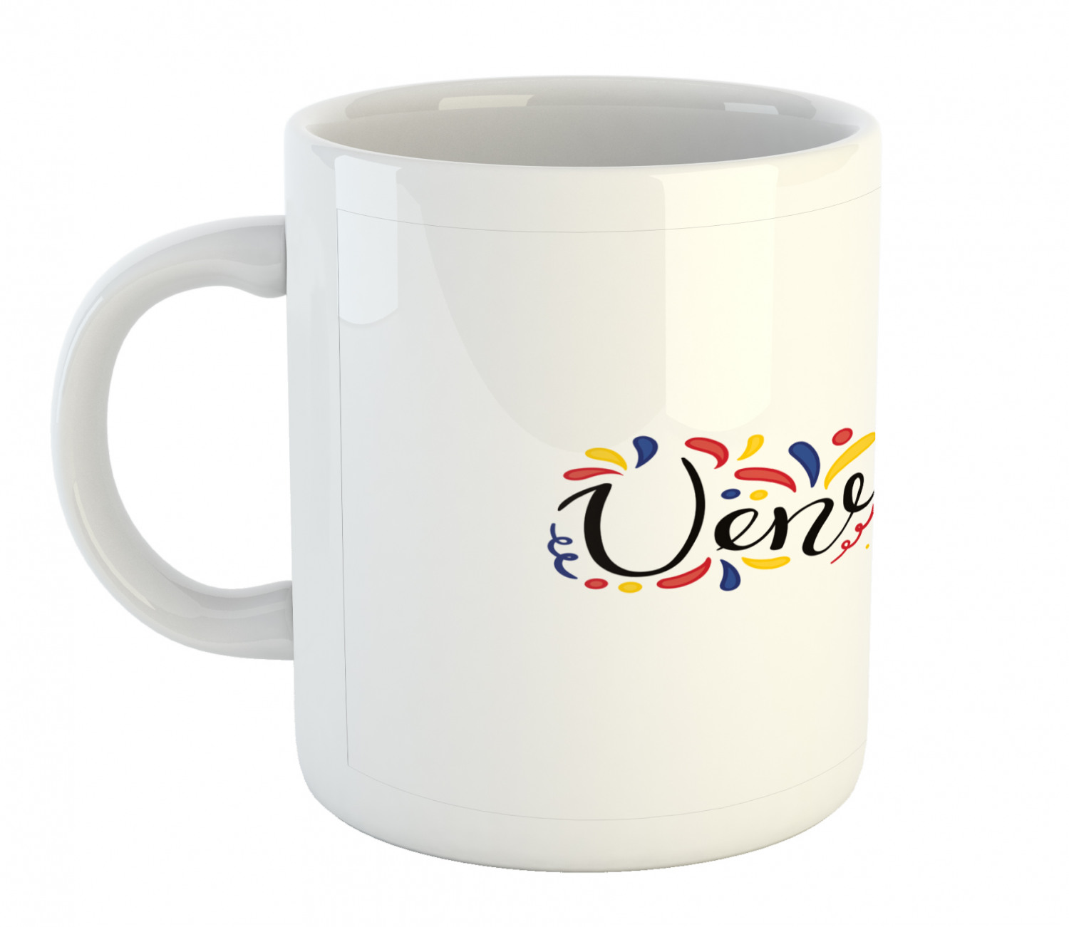 Ceramic Mug for Hot Beverages 11 oz Drink Cup Ambesonne - Picture 43 of 244