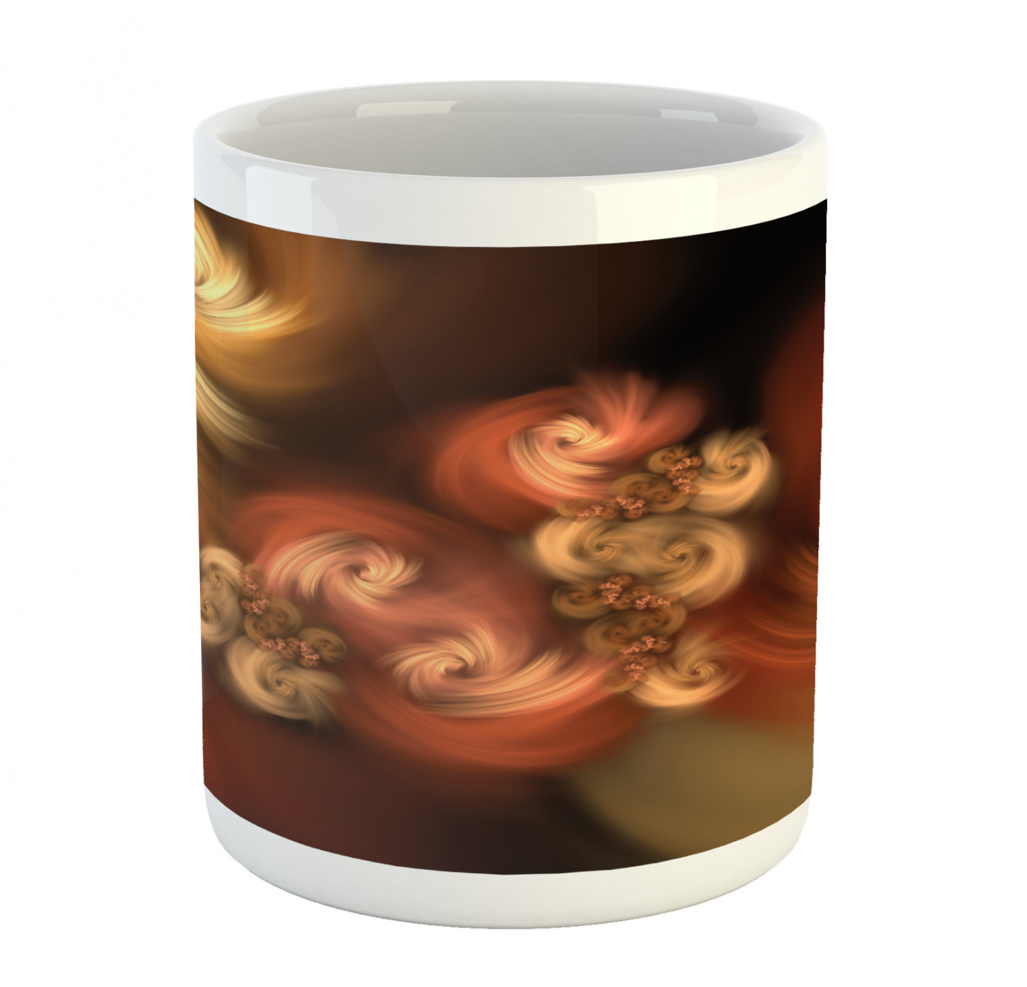 Ambesonne Abstract Surreal Ceramic Coffee Mug Cup for Water Tea Drinks, 11 oz - Picture 85 of 244