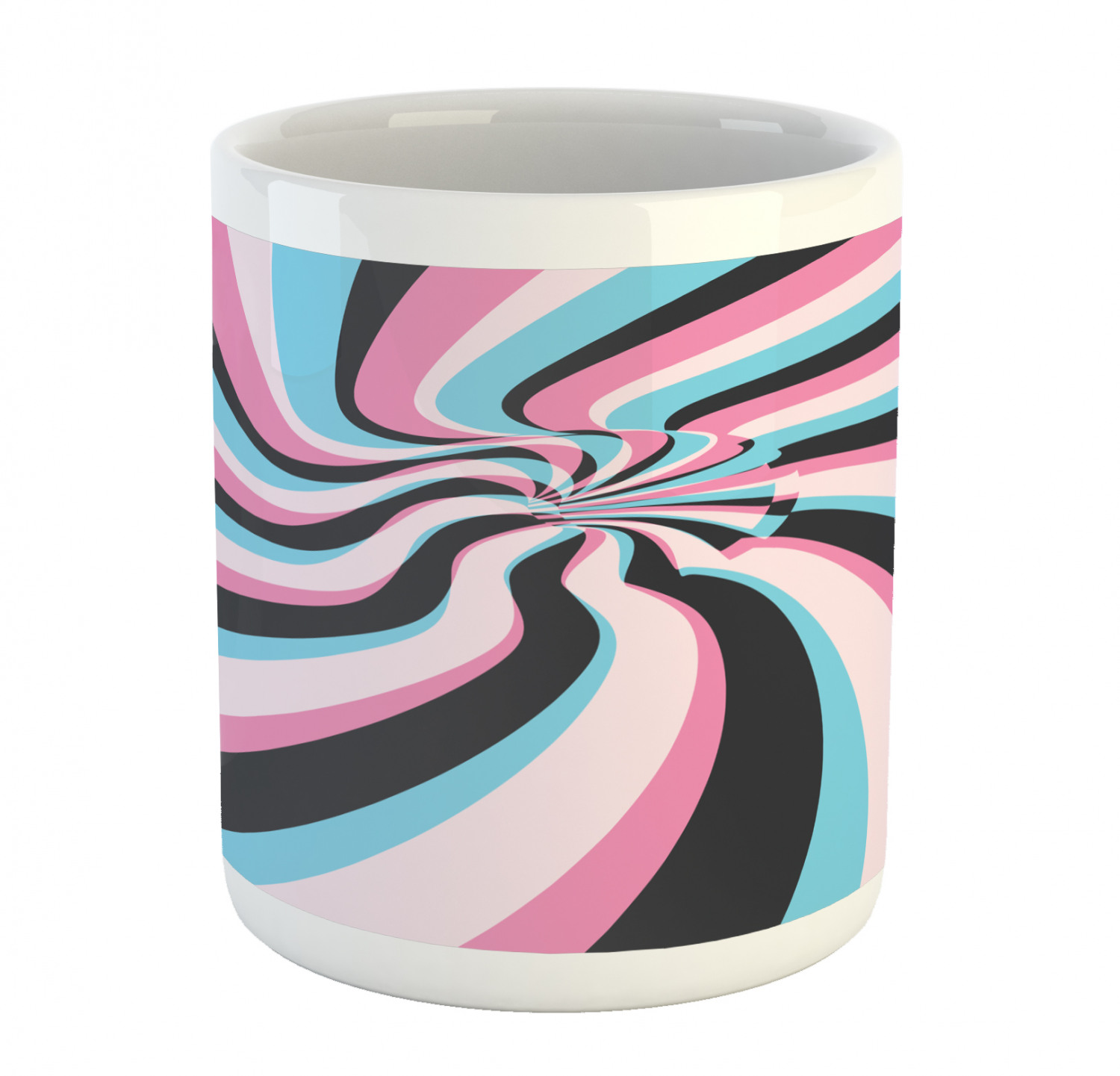 Ambesonne Abstract Surreal Ceramic Coffee Mug Cup for Water Tea Drinks, 11 oz - Picture 37 of 244