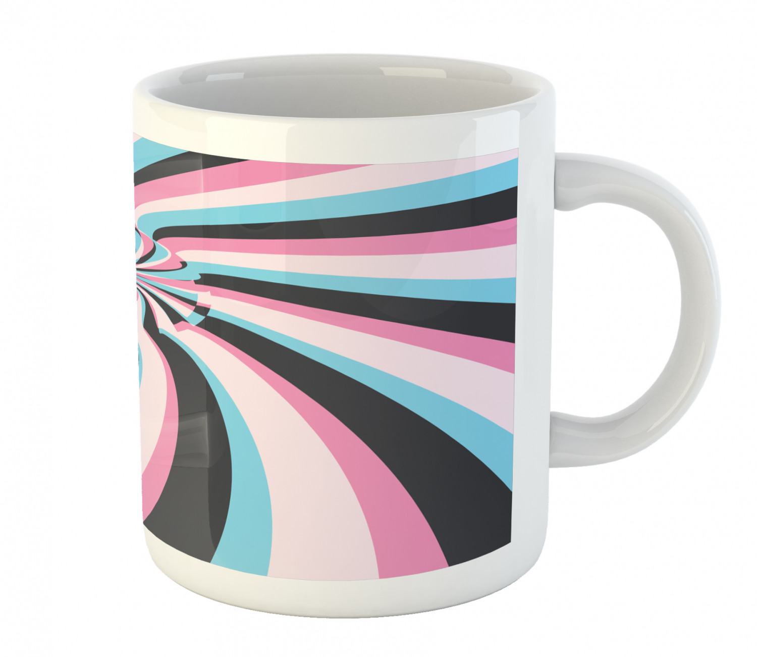 Ambesonne Abstract Surreal Ceramic Coffee Mug Cup for Water Tea Drinks, 11 oz - Picture 38 of 244