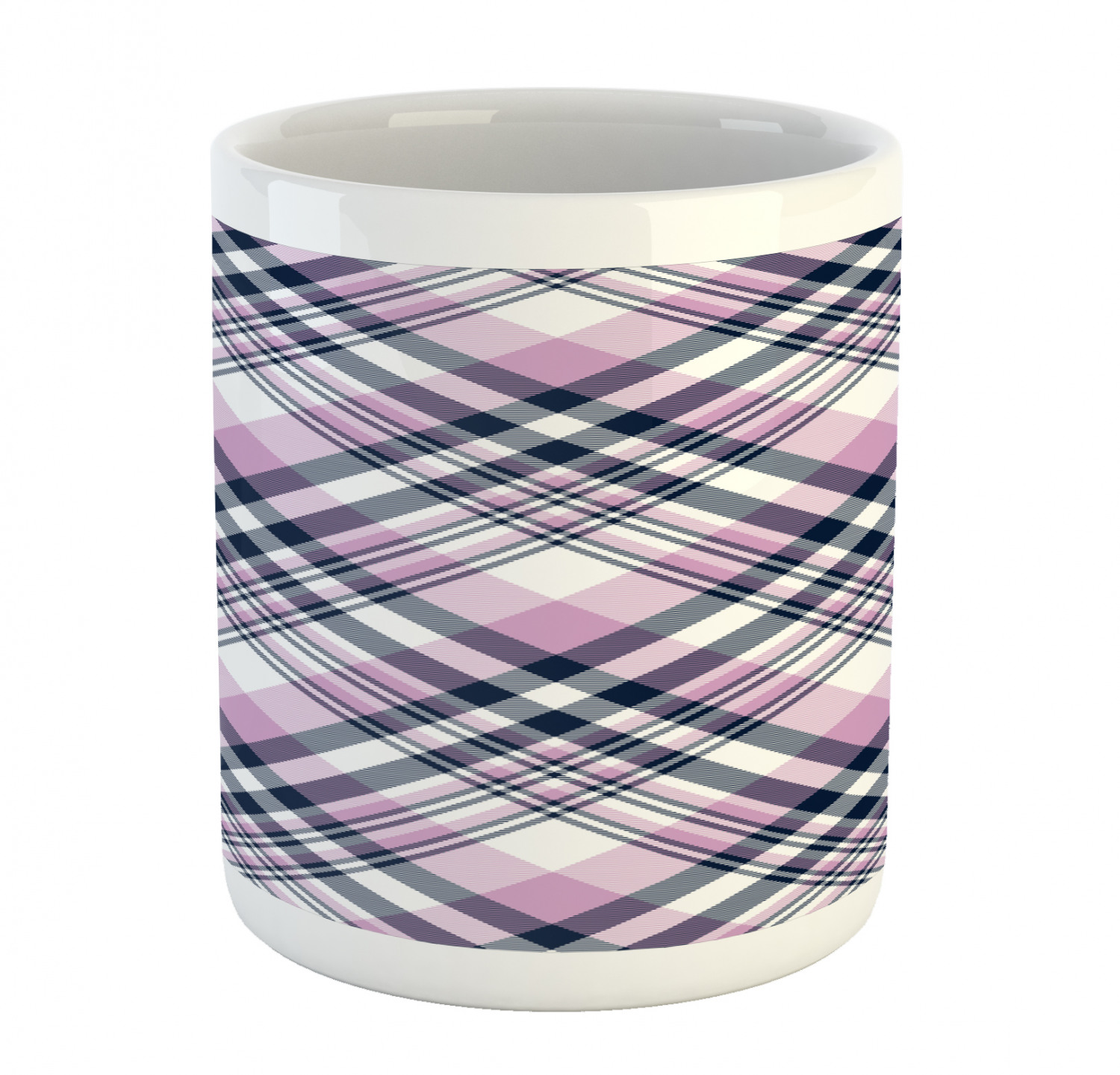 Coffee Unique Mug 11 oz Printed Ceramic Design Cup Ambesonne