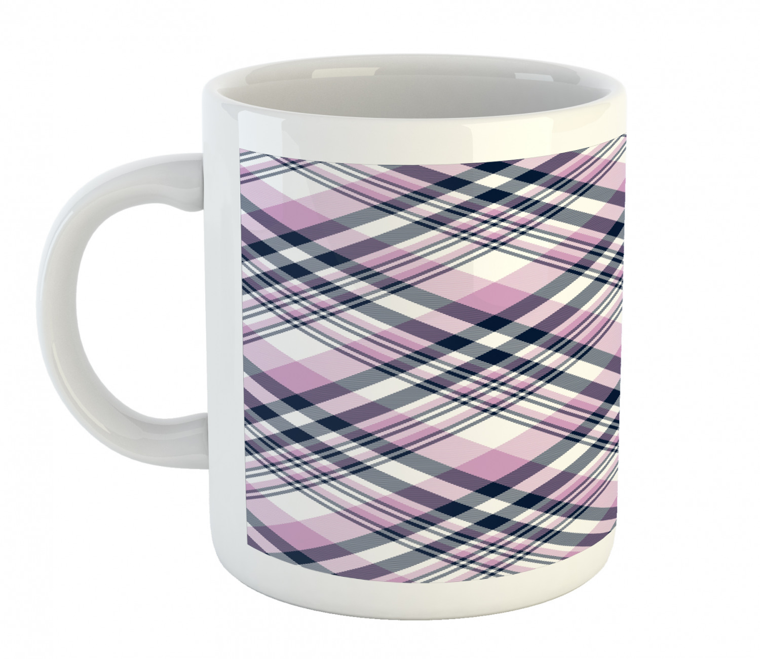 Coffee Unique Mug 11 oz Printed Ceramic Design Cup Ambesonne