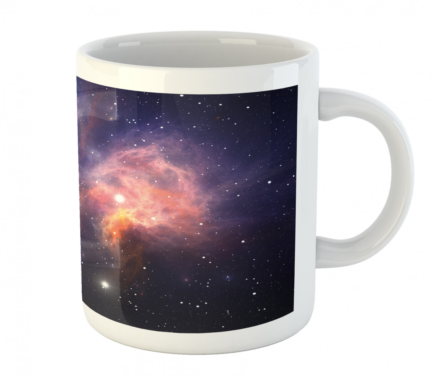 Ambesonne Galaxy Outer Space Ceramic Coffee Mug Cup for Water Tea ...