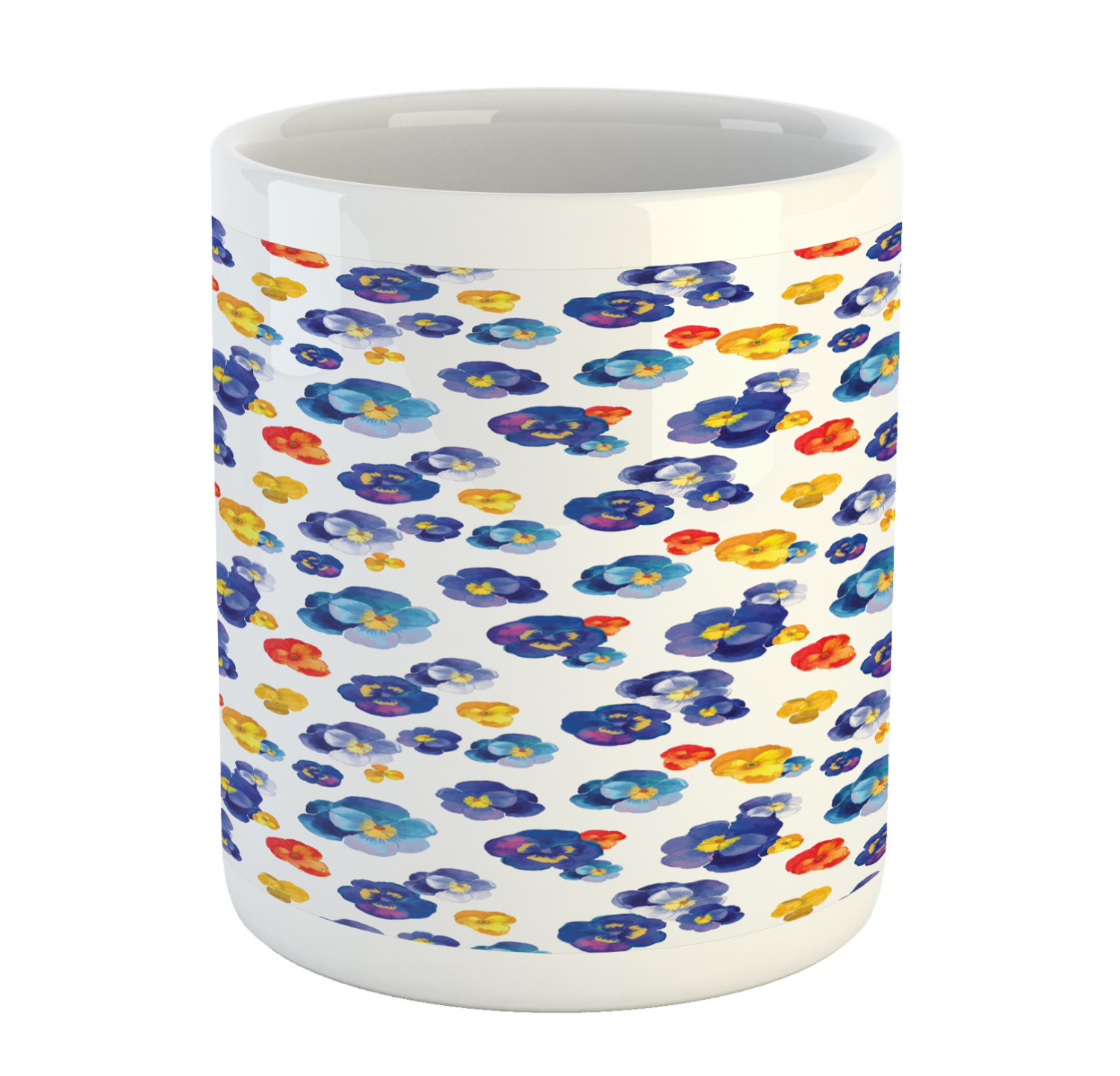 Ambesonne Flower Nature Ceramic Coffee Mug Cup for Water Tea Drinks, 11 oz - Picture 113 of 244