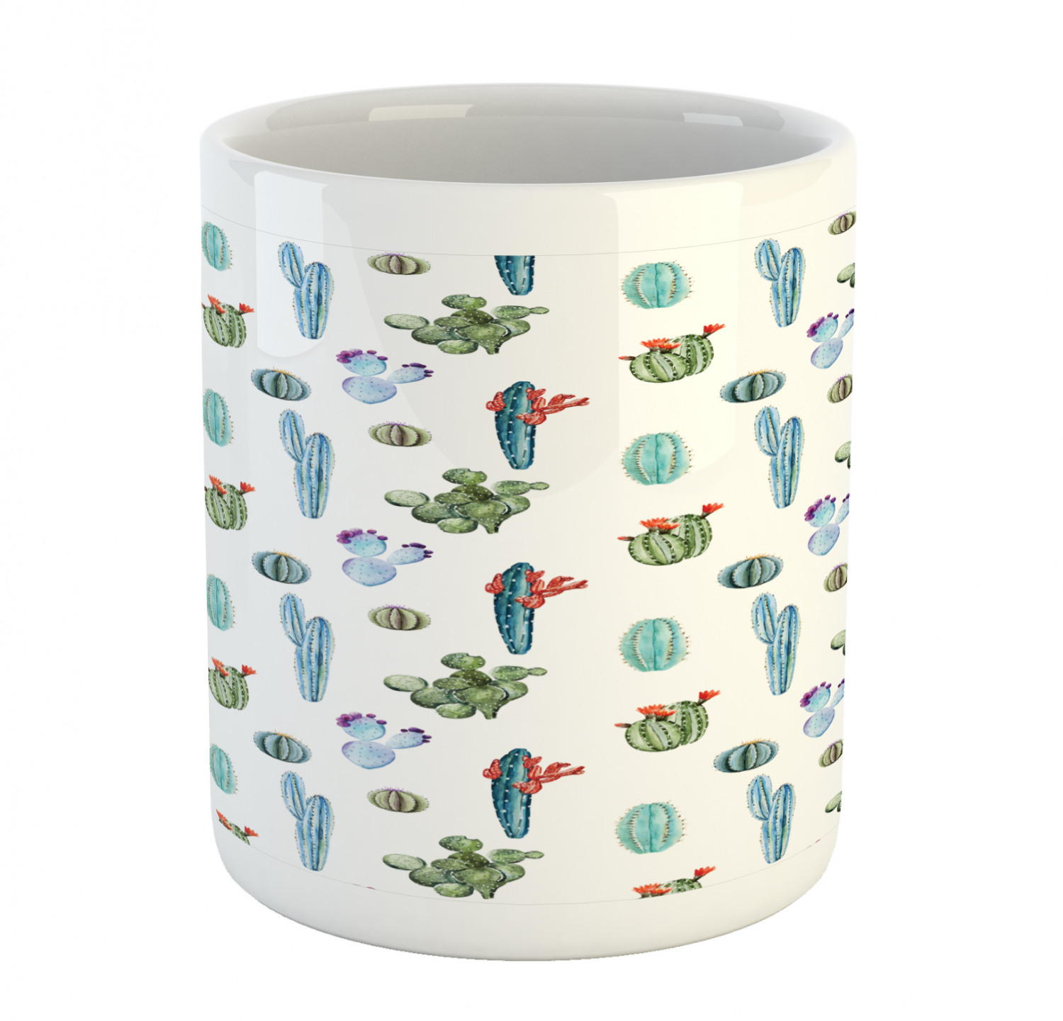 Ambesonne Flower Nature Ceramic Coffee Mug Cup for Water Tea Drinks, 11 oz - Picture 65 of 244