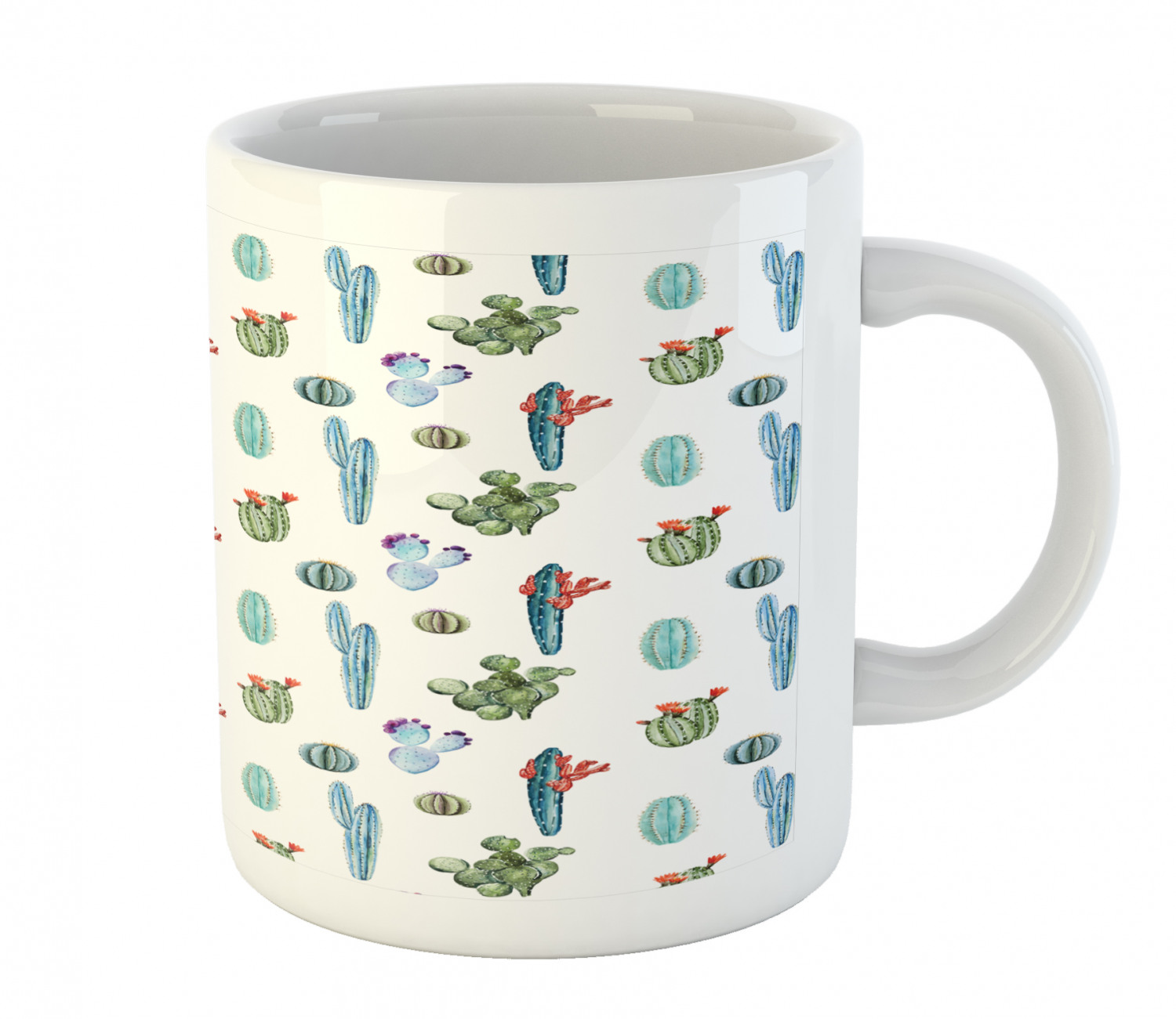 Ambesonne Flower Nature Ceramic Coffee Mug Cup for Water Tea Drinks, 11 oz - Picture 66 of 244