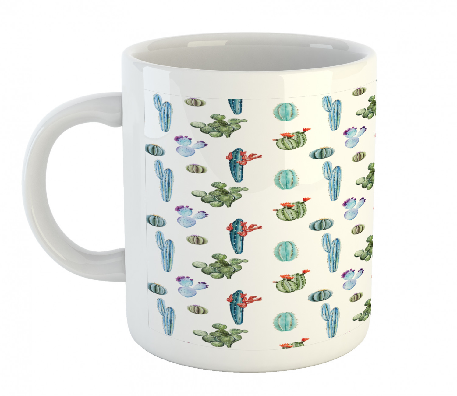 Ambesonne Flower Nature Ceramic Coffee Mug Cup for Water Tea Drinks, 11 oz - Picture 67 of 244