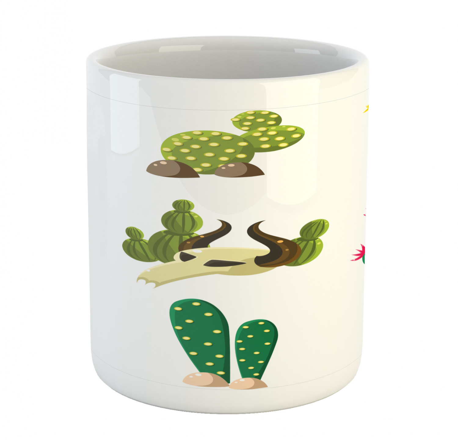 Ambesonne Flower Nature Ceramic Coffee Mug Cup for Water Tea Drinks, 11 oz - Picture 109 of 244