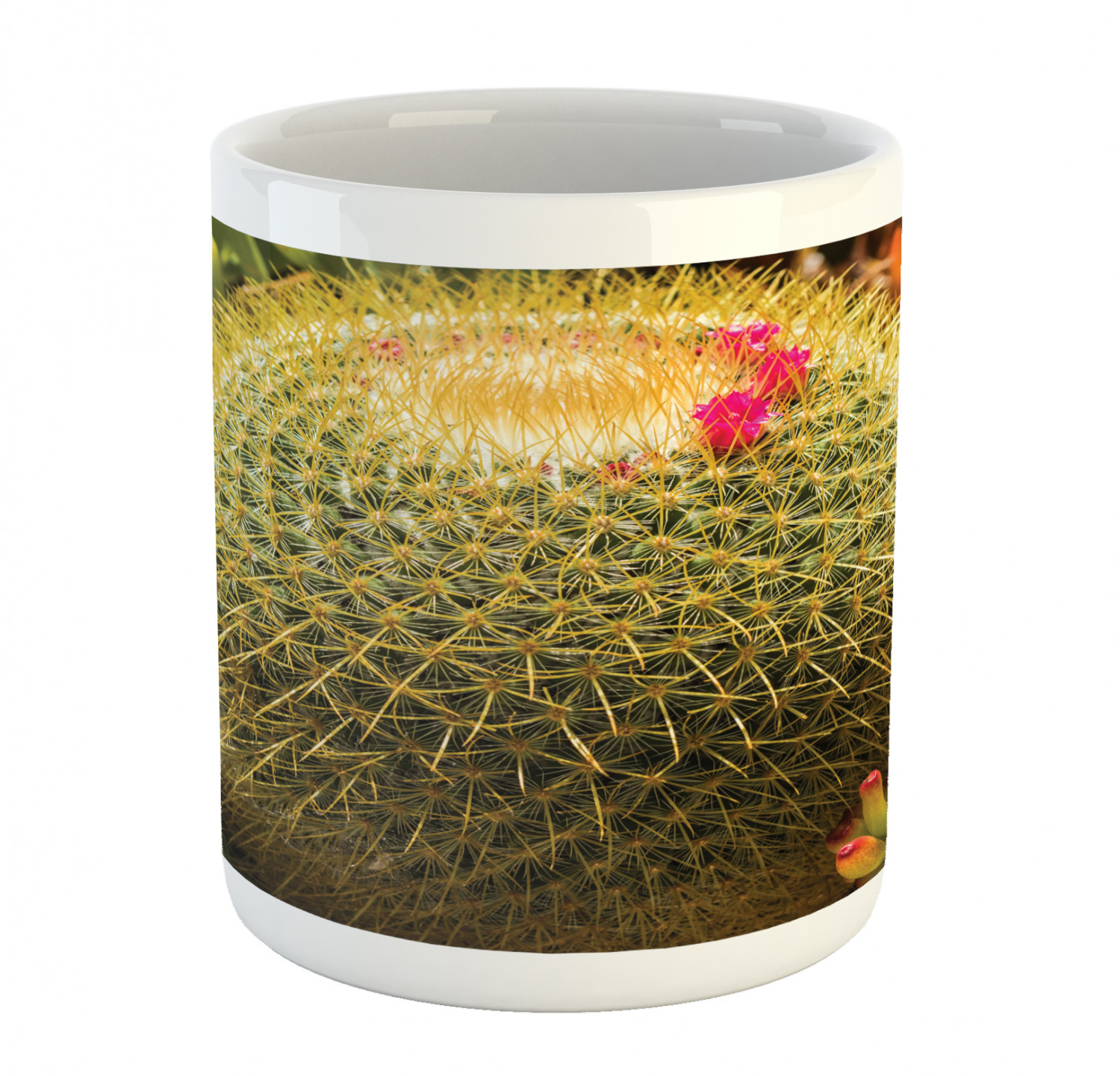Ambesonne Flower Nature Ceramic Coffee Mug Cup for Water Tea Drinks, 11 oz - Picture 41 of 244