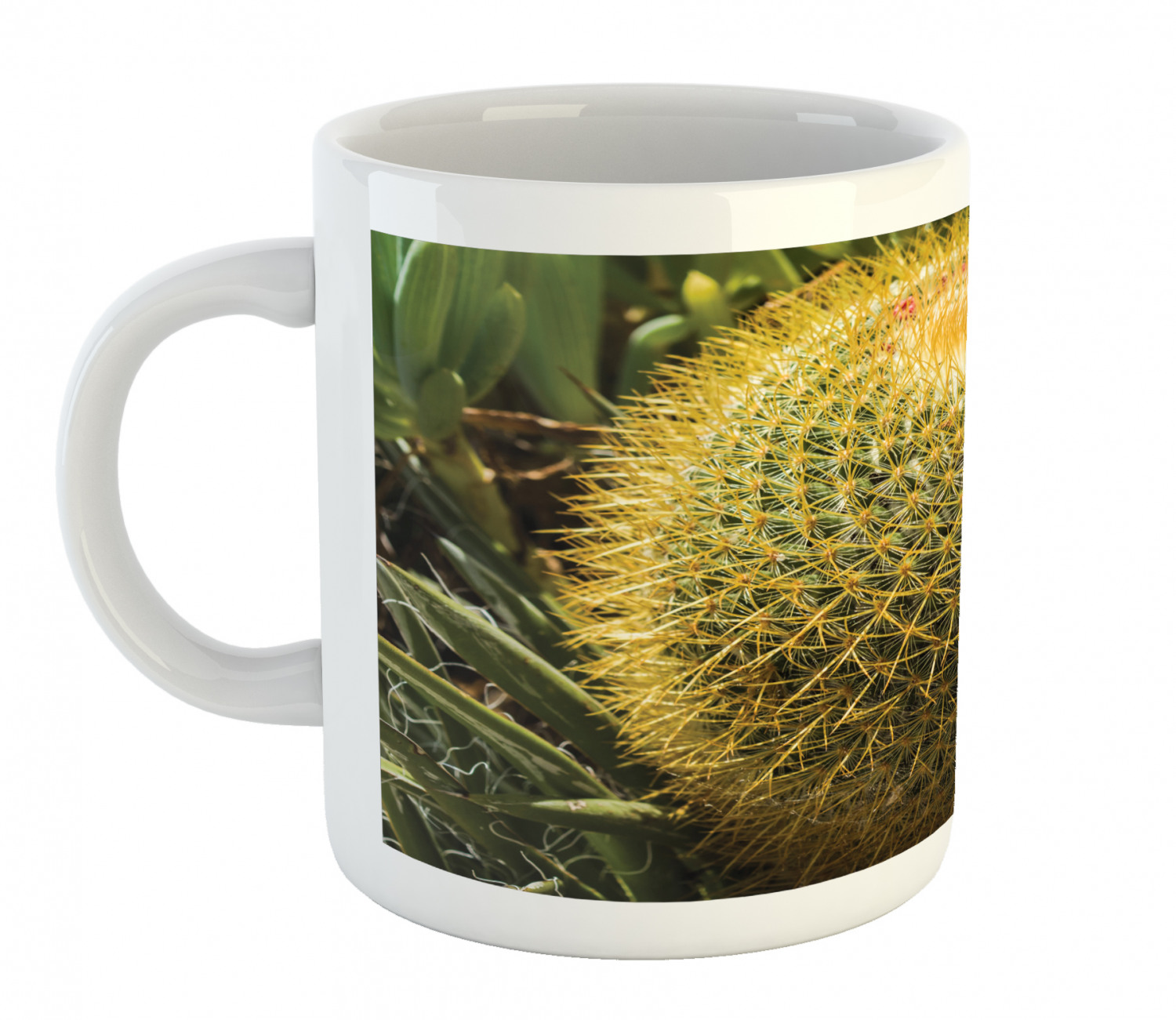 Ambesonne Flower Nature Ceramic Coffee Mug Cup for Water Tea Drinks, 11 oz - Picture 43 of 244