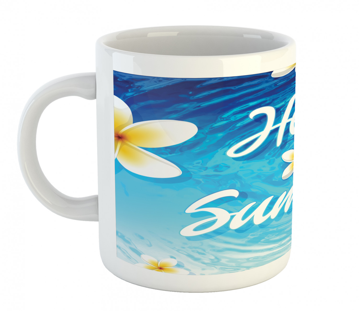 Ambesonne Flower Nature Ceramic Coffee Mug Cup for Water Tea Drinks, 11 oz - Picture 147 of 244