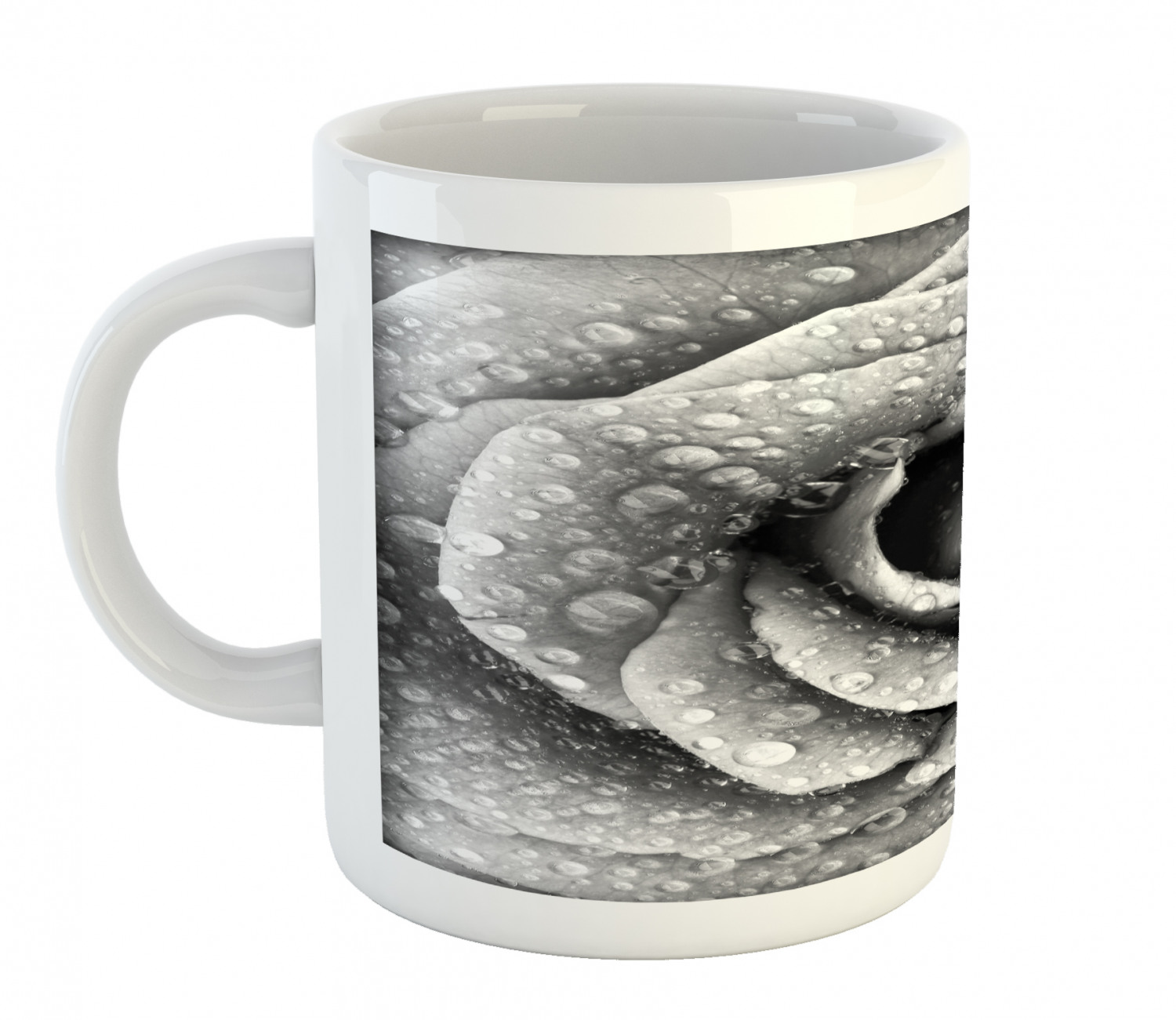 Ambesonne Flower Nature Ceramic Coffee Mug Cup for Water Tea Drinks, 11 oz - Picture 171 of 244