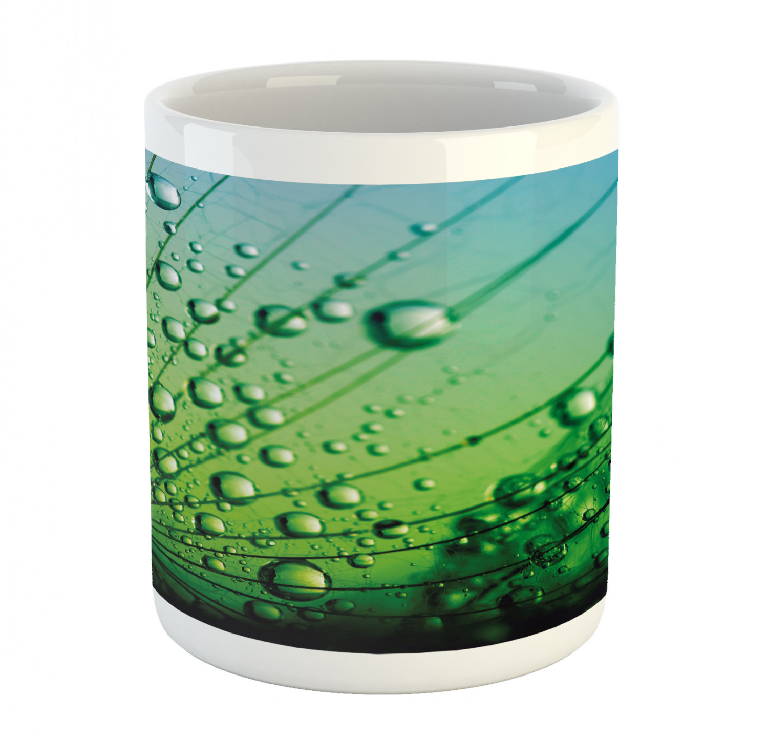 Ambesonne Flower Nature Ceramic Coffee Mug Cup for Water Tea Drinks, 11 oz - Picture 153 of 244