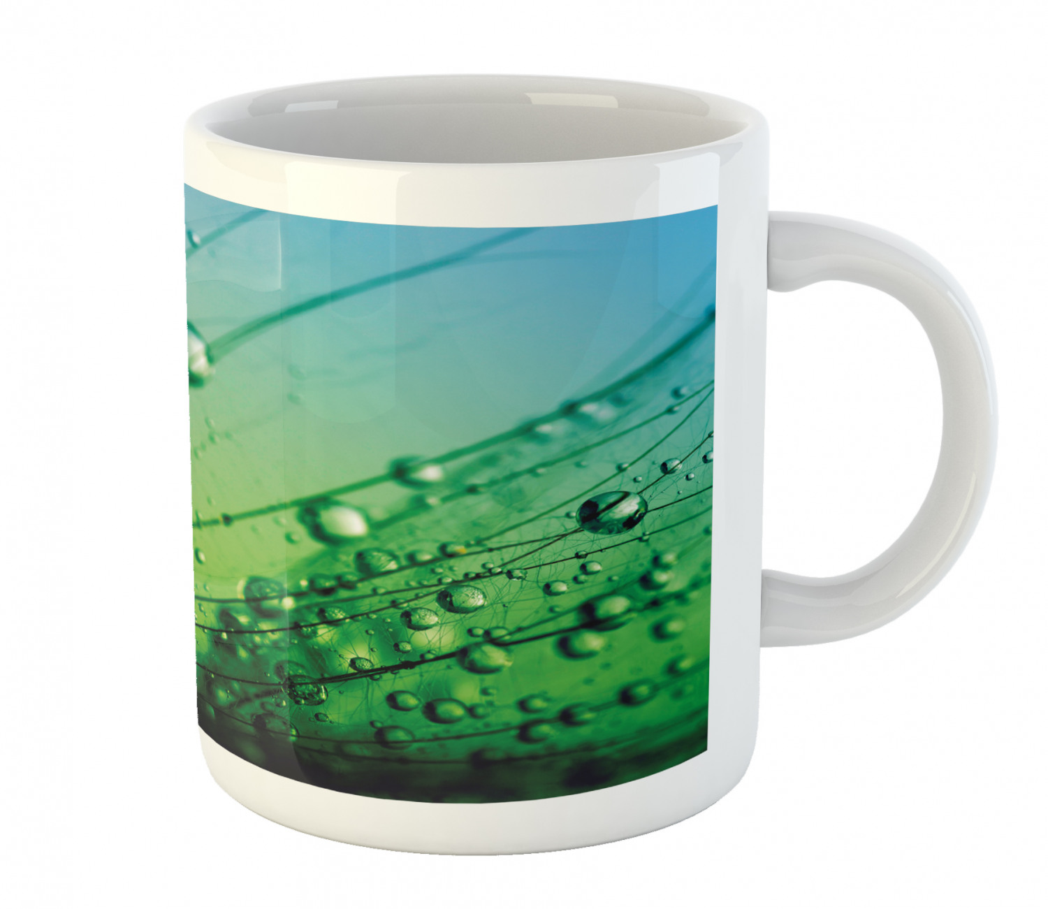Ambesonne Flower Nature Ceramic Coffee Mug Cup for Water Tea Drinks, 11 oz - Picture 154 of 244