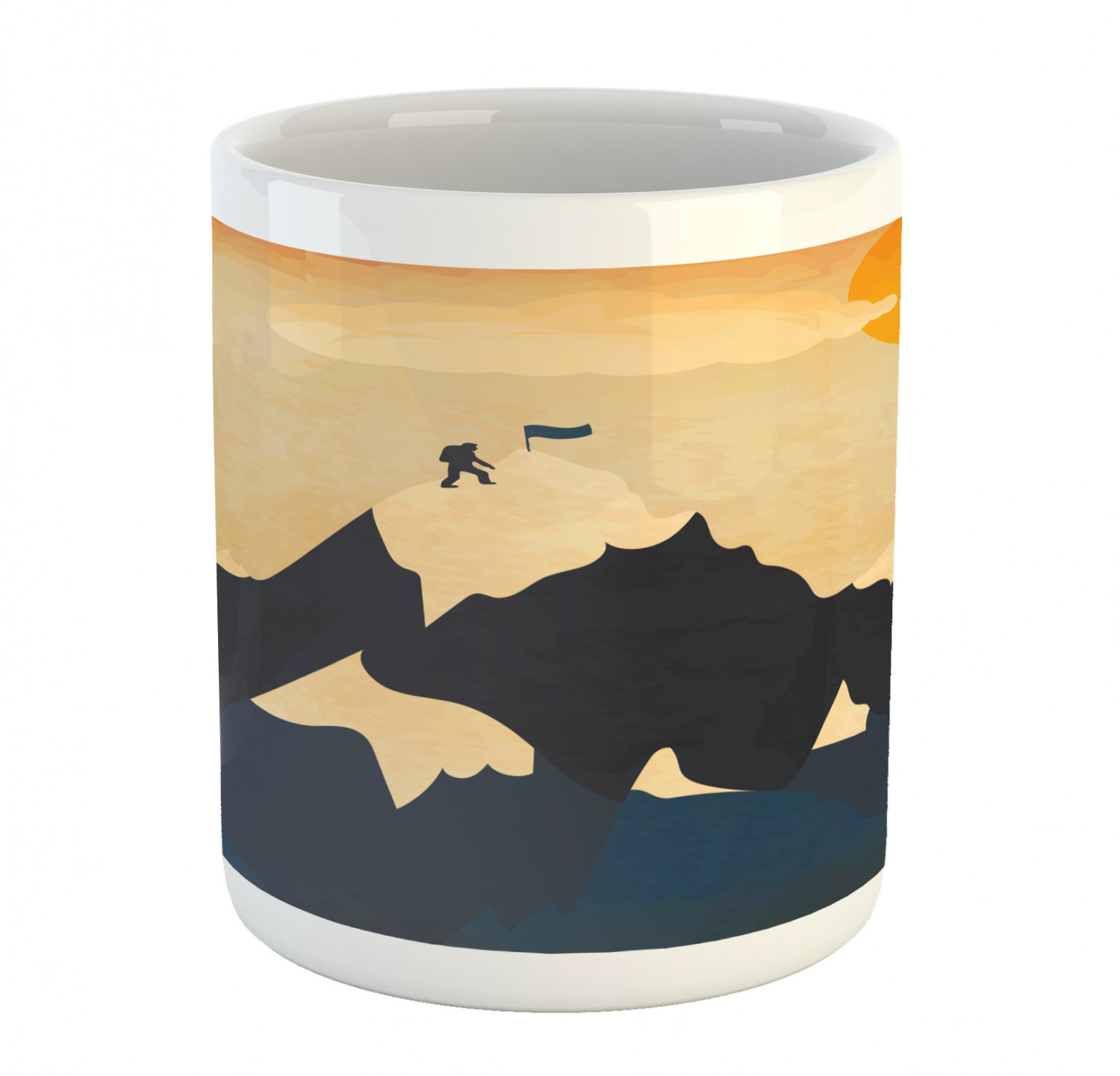 Ambesonne Vintage Home Ceramic Coffee Mug Cup for Water Tea Drinks, 11 oz - Picture 137 of 244