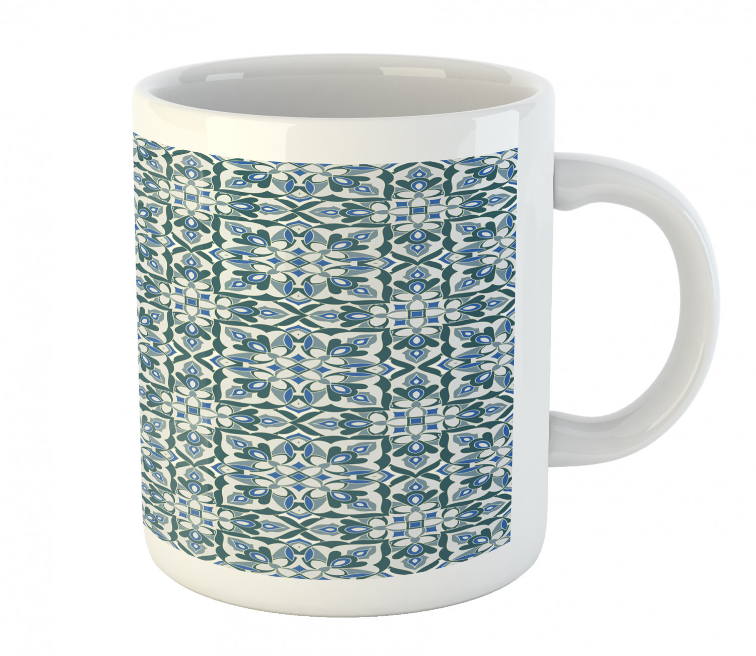 Ambesonne Vintage Home Ceramic Coffee Mug Cup for Water Tea Drinks, 11 oz - Picture 98 of 244