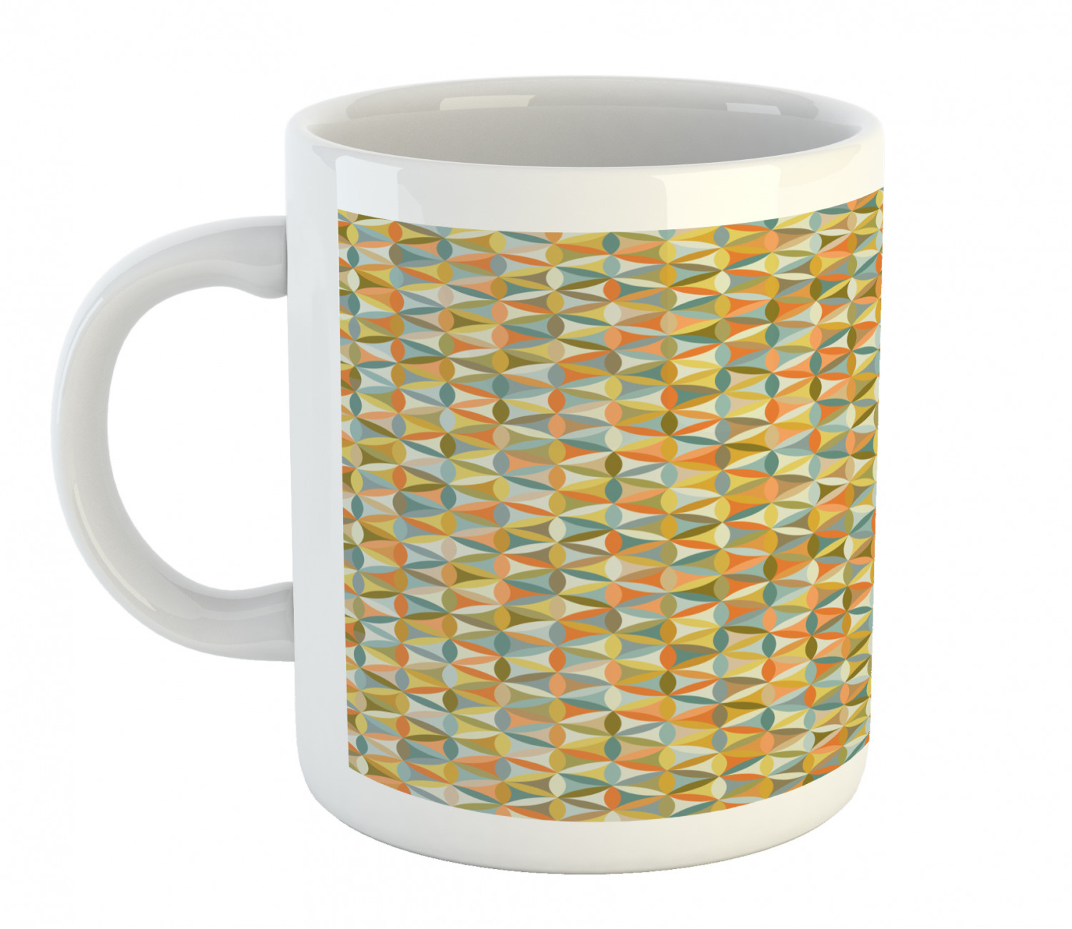 Ambesonne Vintage Home Ceramic Coffee Mug Cup for Water Tea Drinks, 11 oz - Picture 127 of 244