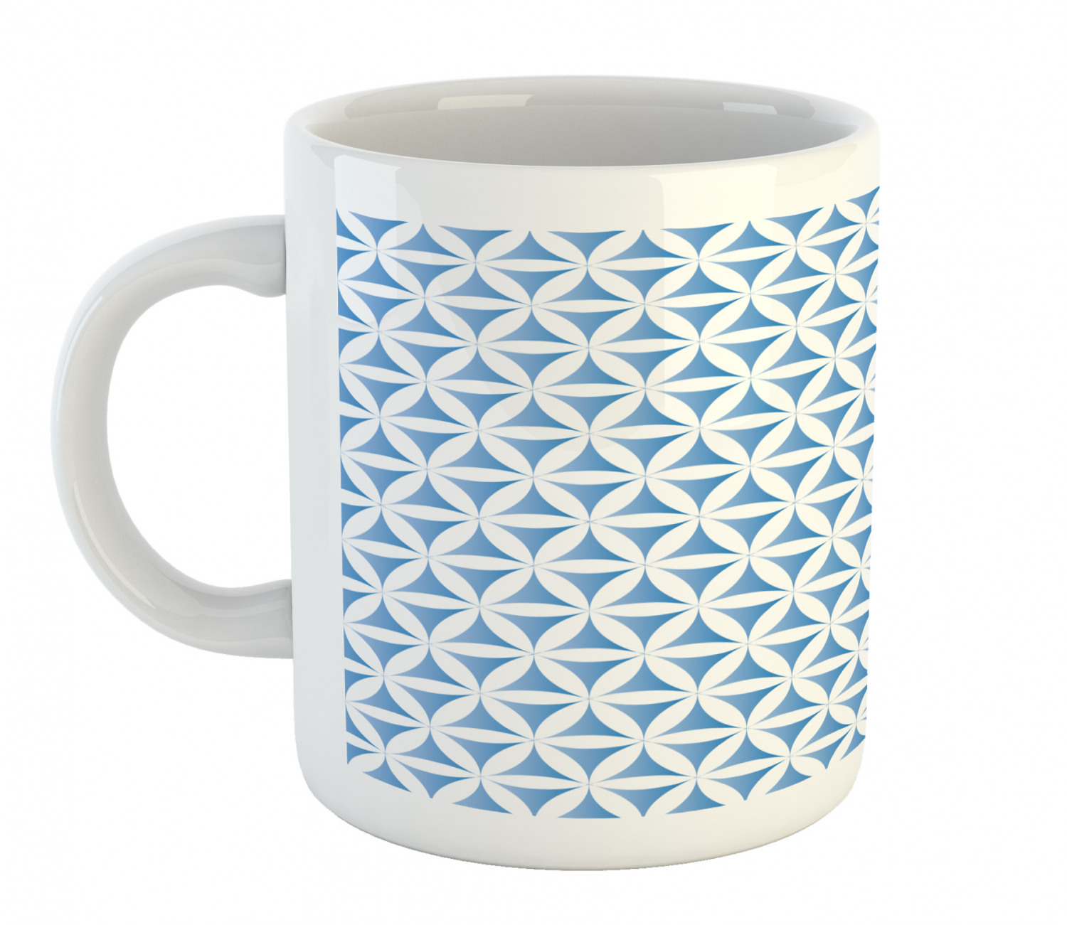 Ambesonne Flower Nature Ceramic Coffee Mug Cup for Water Tea Drinks, 11 oz - Picture 15 of 244