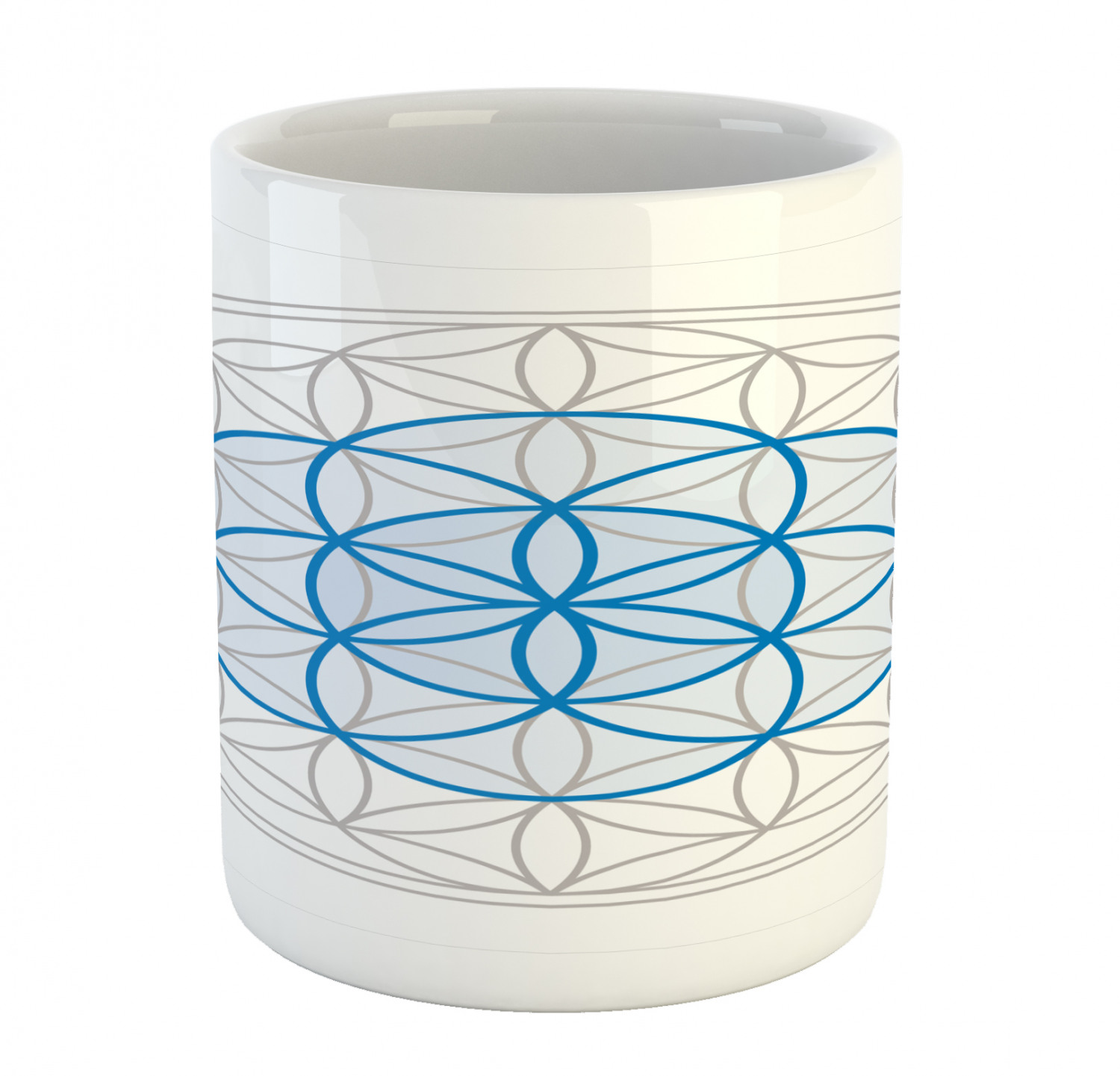 Ambesonne Flower Nature Ceramic Coffee Mug Cup for Water Tea Drinks, 11 oz - Picture 141 of 244