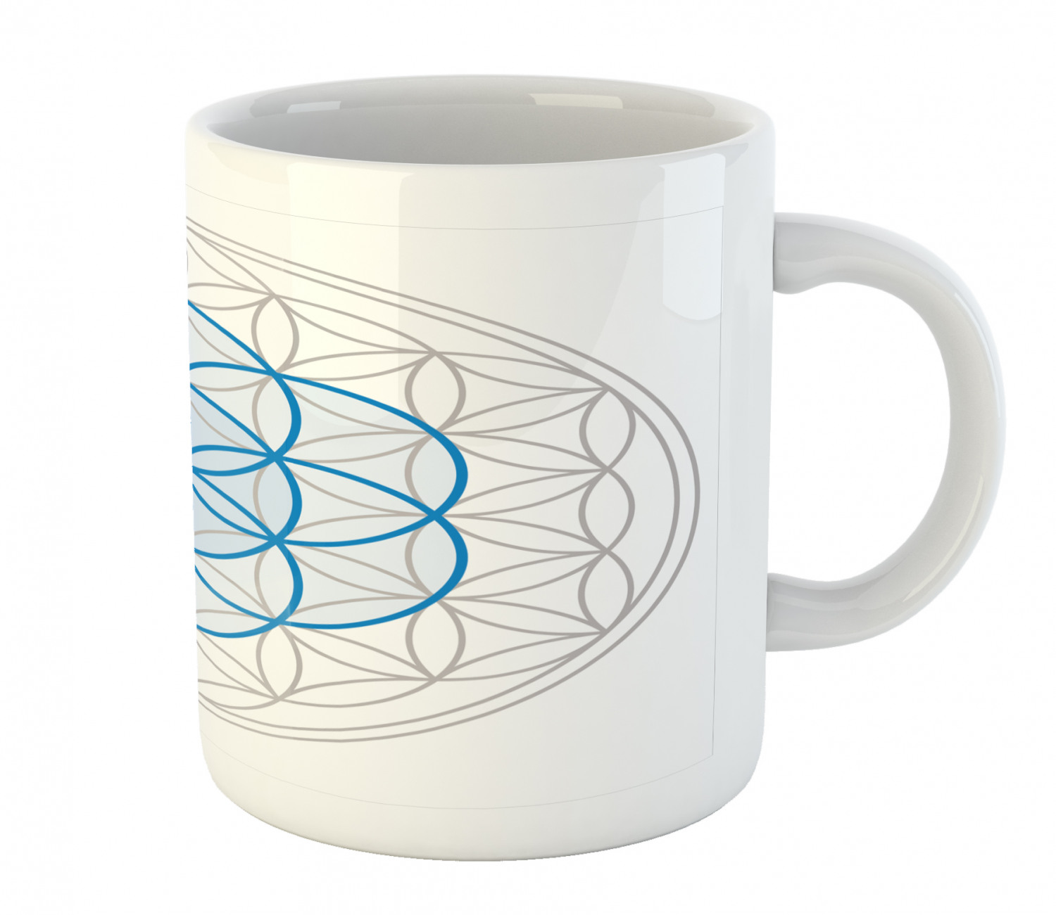 Ambesonne Flower Nature Ceramic Coffee Mug Cup for Water Tea Drinks, 11 oz - Picture 142 of 244