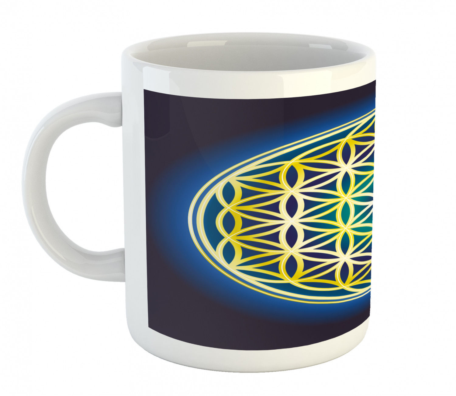Ambesonne Flower Nature Ceramic Coffee Mug Cup for Water Tea Drinks, 11 oz - Picture 119 of 244