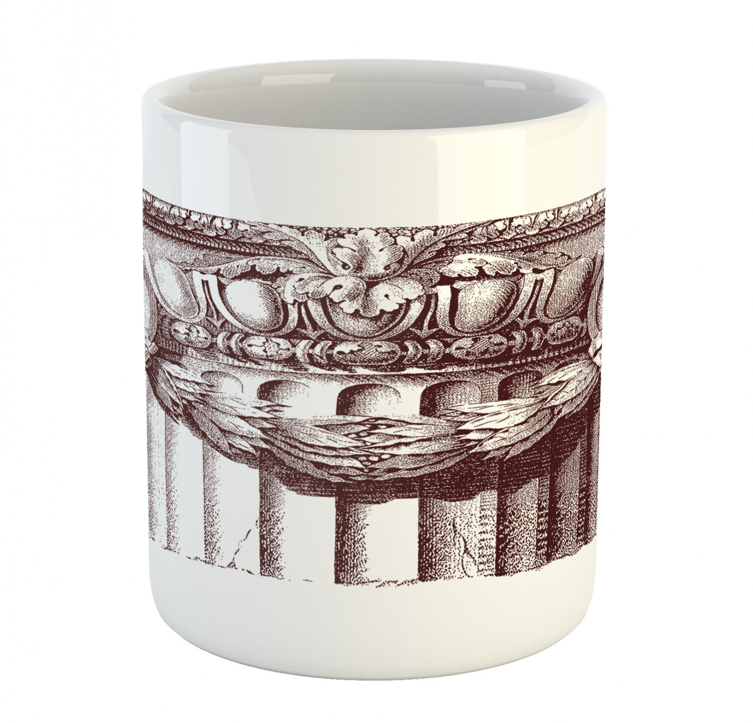 Ambesonne Vintage Home Ceramic Coffee Mug Cup for Water Tea Drinks, 11 oz - Picture 9 of 244