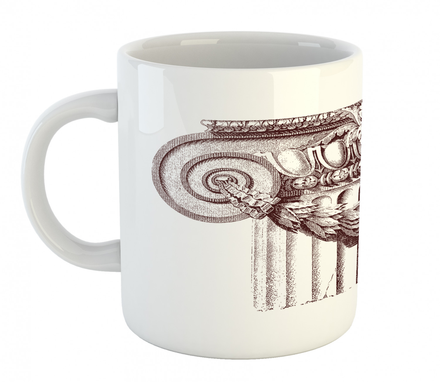Ambesonne Vintage Home Ceramic Coffee Mug Cup for Water Tea Drinks, 11 oz - Picture 11 of 244