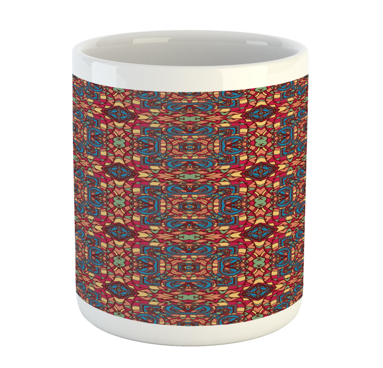 Ambesonne Vintage Home Ceramic Coffee Mug Cup for Water Tea Drinks, 11 oz - Picture 57 of 244