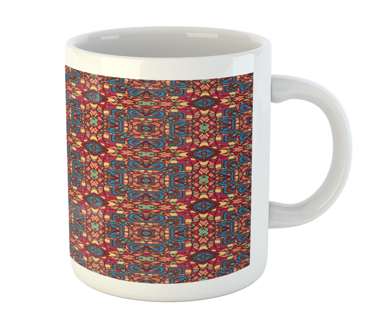 Ambesonne Vintage Home Ceramic Coffee Mug Cup for Water Tea Drinks, 11 oz - Picture 58 of 244