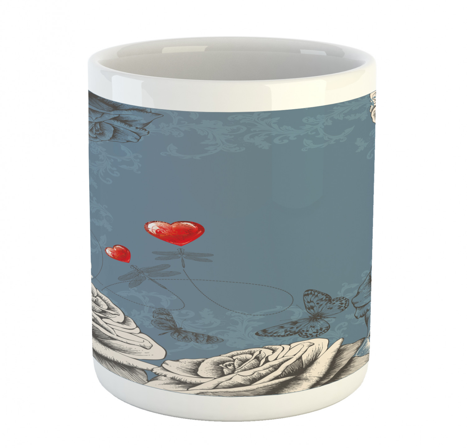 Ambesonne Vintage Home Ceramic Coffee Mug Cup for Water Tea Drinks, 11 oz - Picture 109 of 244