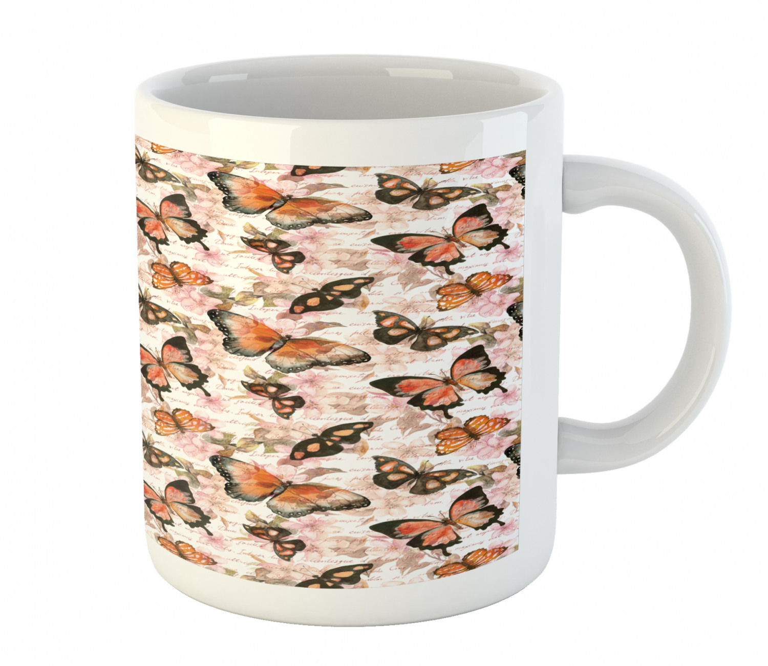 Ambesonne Vintage Home Ceramic Coffee Mug Cup for Water Tea Drinks, 11 oz - Picture 134 of 244
