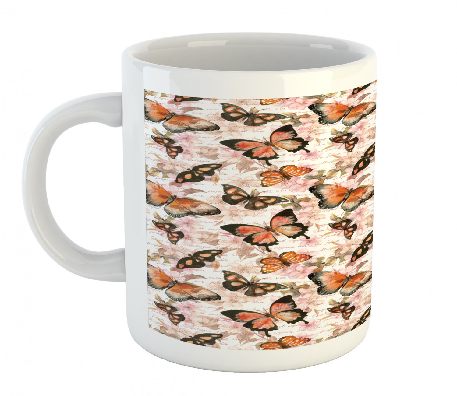Ambesonne Vintage Home Ceramic Coffee Mug Cup for Water Tea Drinks, 11 oz - Picture 135 of 244