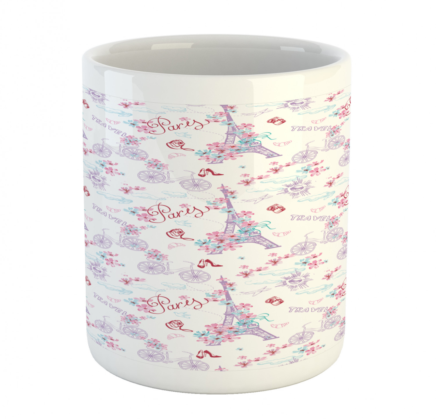 Ambesonne Vintage Home Ceramic Coffee Mug Cup for Water Tea Drinks, 11 oz - Picture 73 of 244