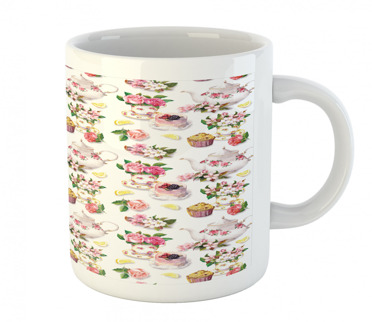 Ambesonne Vintage Home Ceramic Coffee Mug Cup for Water Tea Drinks, 11 oz - Picture 62 of 244