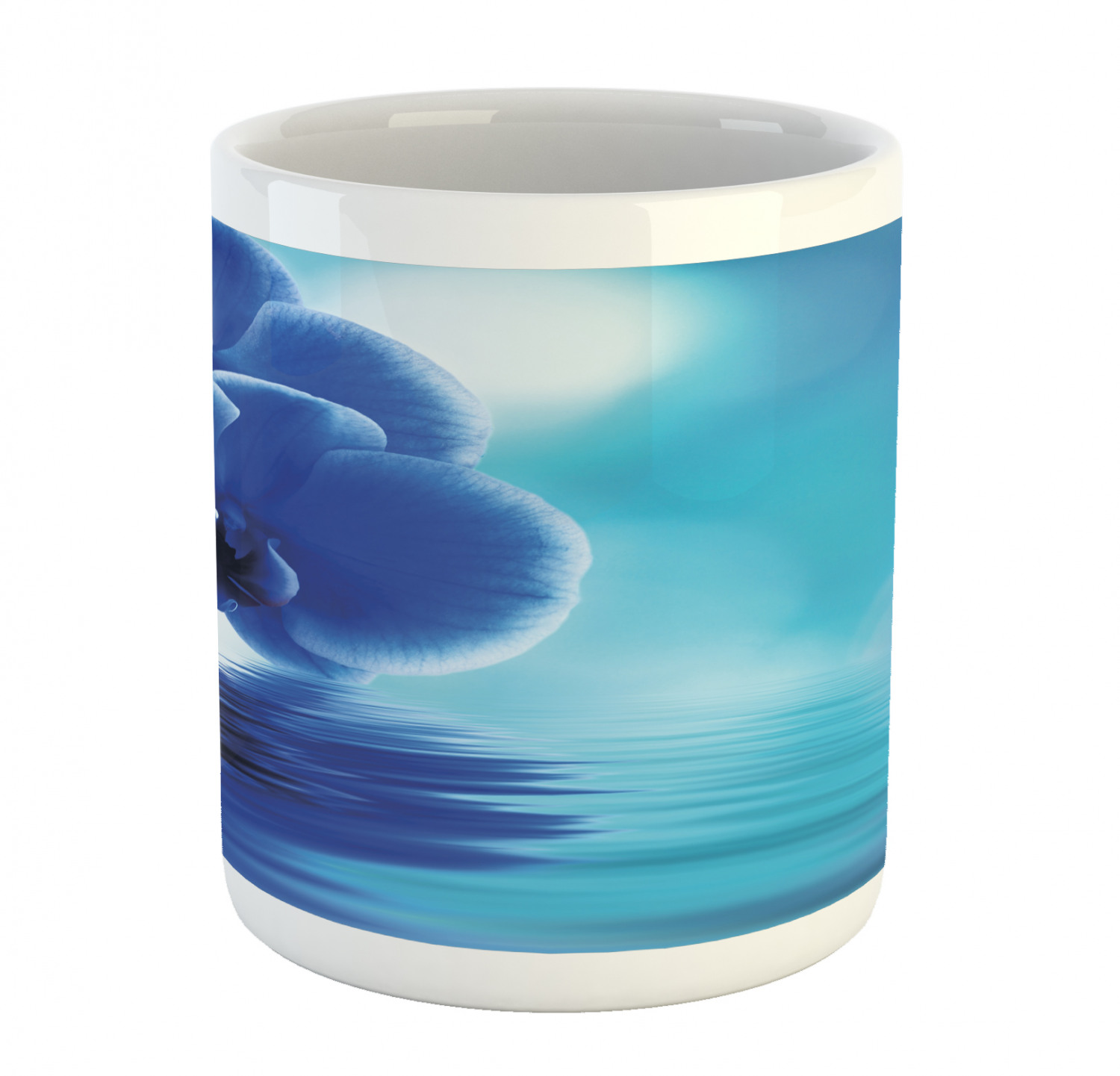 Ambesonne Flower Nature Ceramic Coffee Mug Cup for Water Tea Drinks, 11 oz - Picture 133 of 244