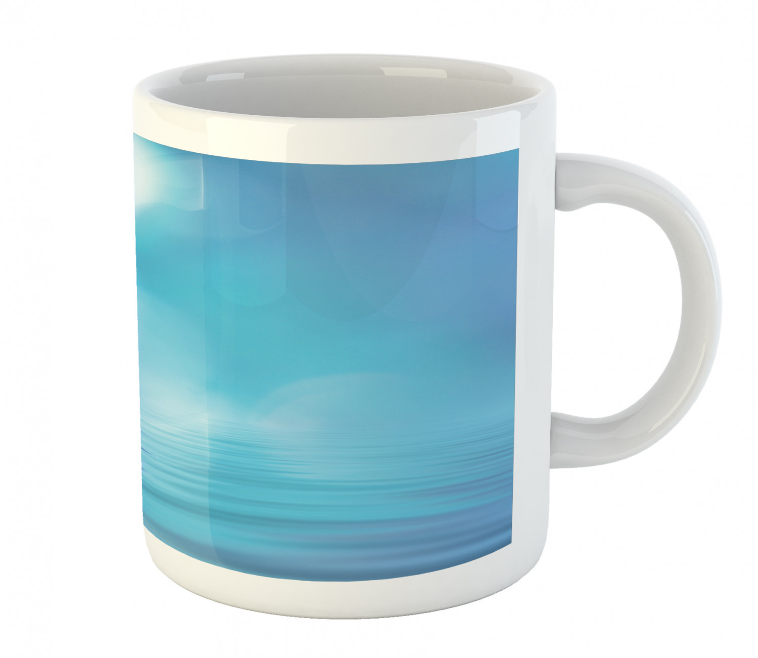Ambesonne Flower Nature Ceramic Coffee Mug Cup for Water Tea Drinks, 11 oz - Picture 134 of 244