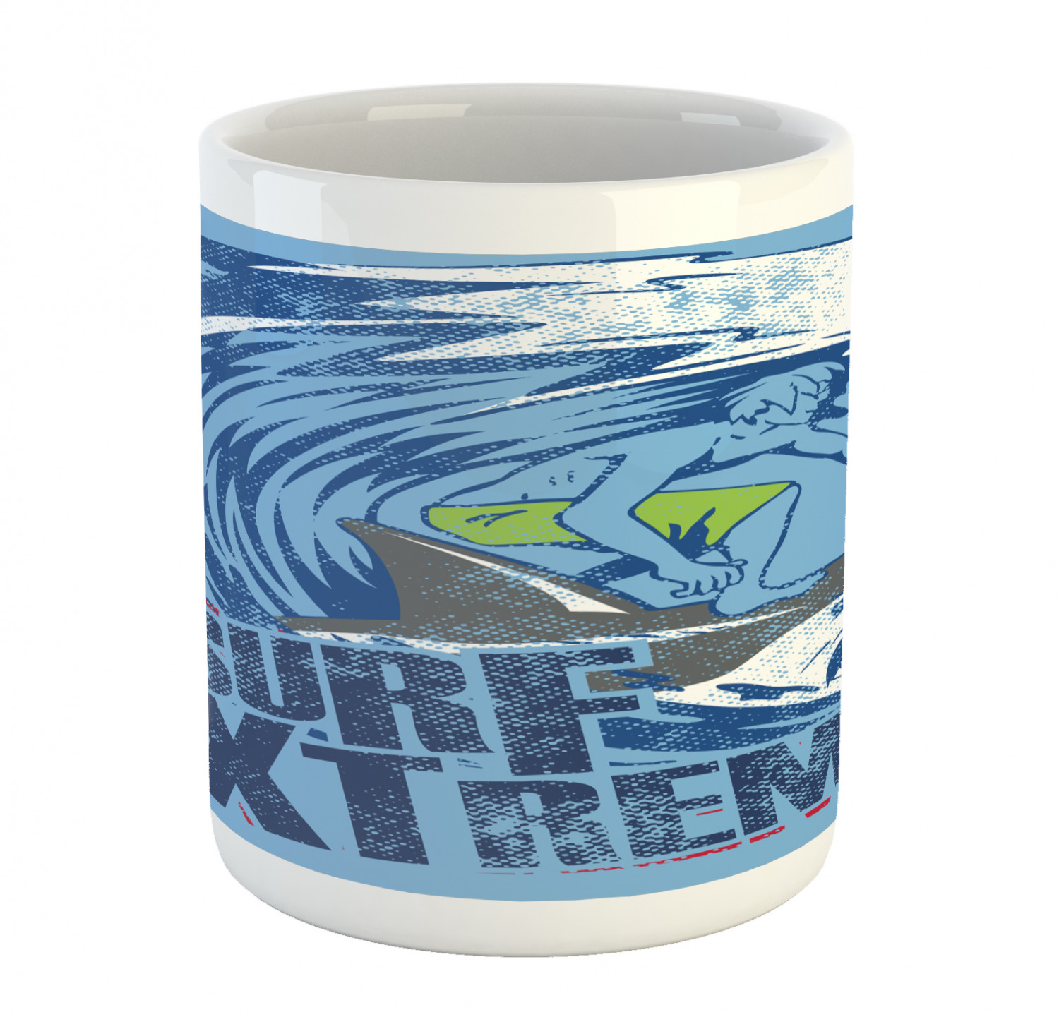 Ambesonne Vintage Home Ceramic Coffee Mug Cup for Water Tea Drinks, 11 oz - Picture 89 of 244