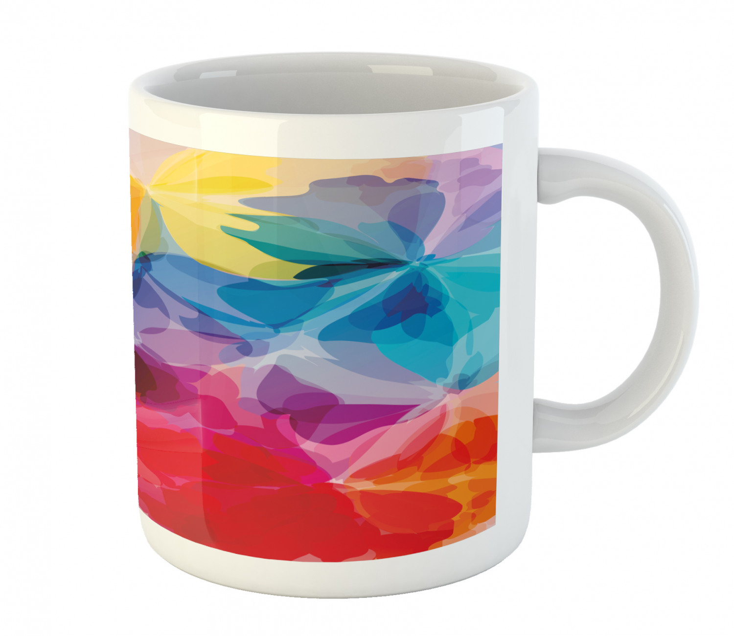 Foliage Floral Ceramic Coffee Mug Cup for Water Tea Drinks, 11 oz - Picture 6 of 236