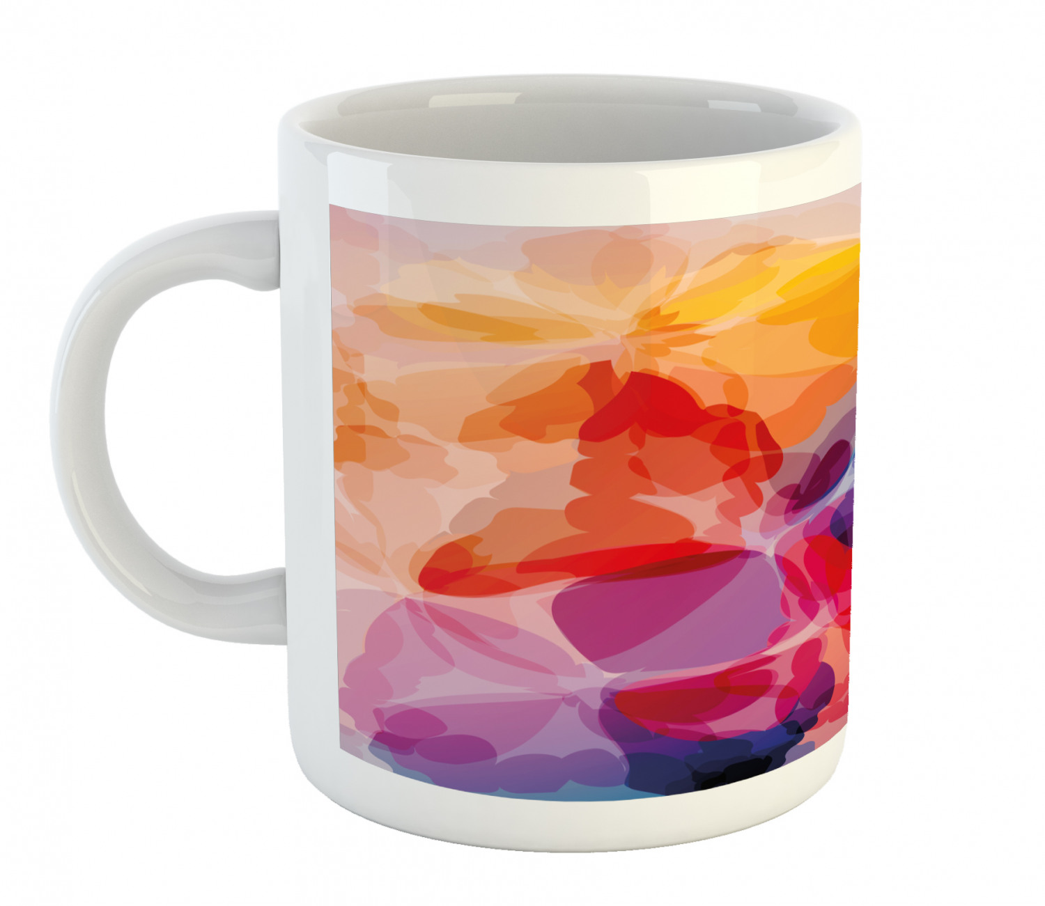 Foliage Floral Ceramic Coffee Mug Cup for Water Tea Drinks, 11 oz - Picture 7 of 236