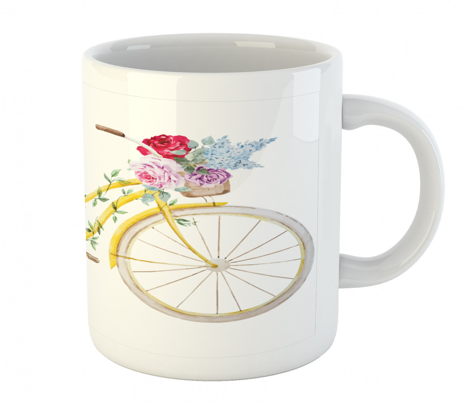 Ambesonne Vintage Home Ceramic Coffee Mug Cup for Water Tea Drinks, 11 oz - Picture 26 of 244