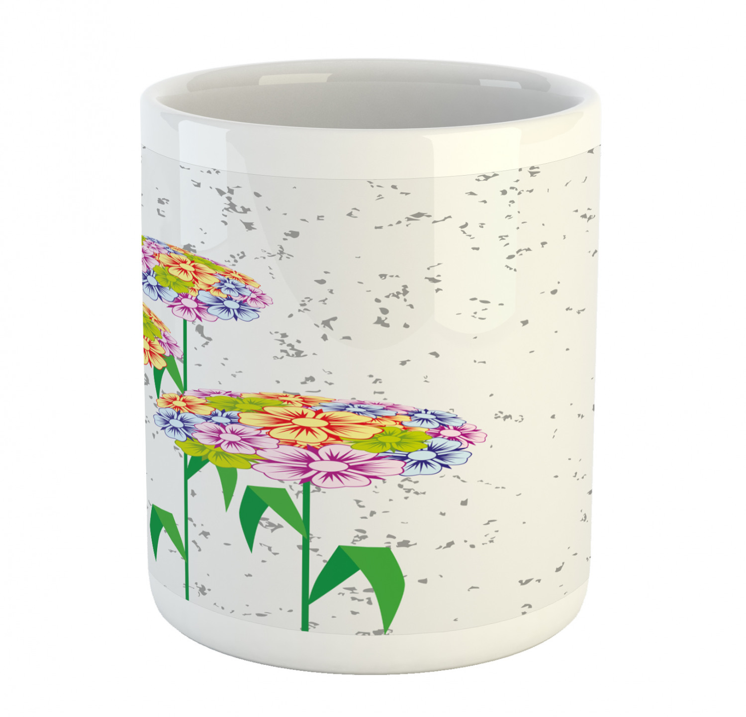 Foliage Floral Ceramic Coffee Mug Cup for Water Tea Drinks, 11 oz - Picture 53 of 236