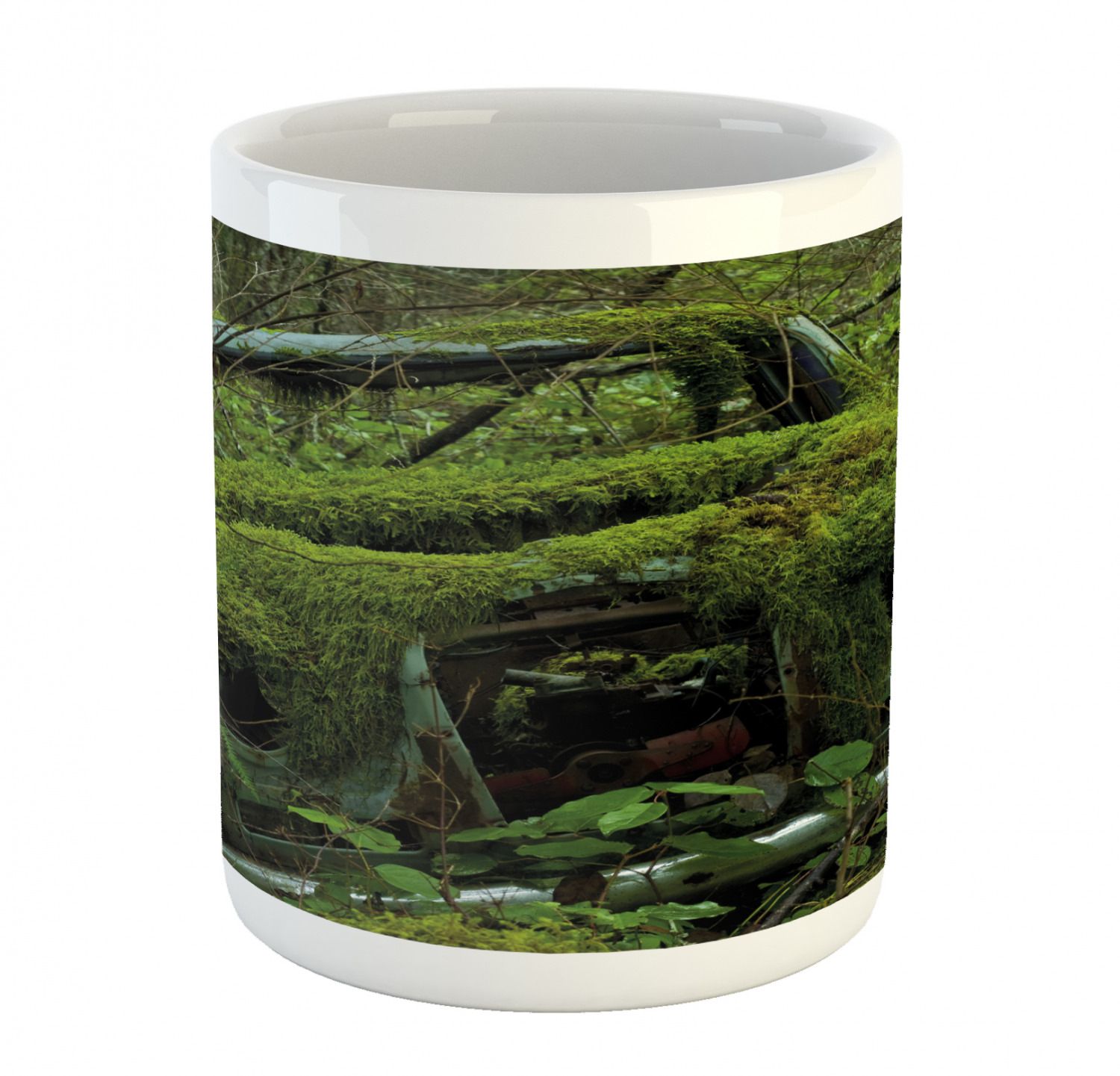 Ambesonne Vintage Home Ceramic Coffee Mug Cup for Water Tea Drinks, 11 oz - Picture 153 of 244