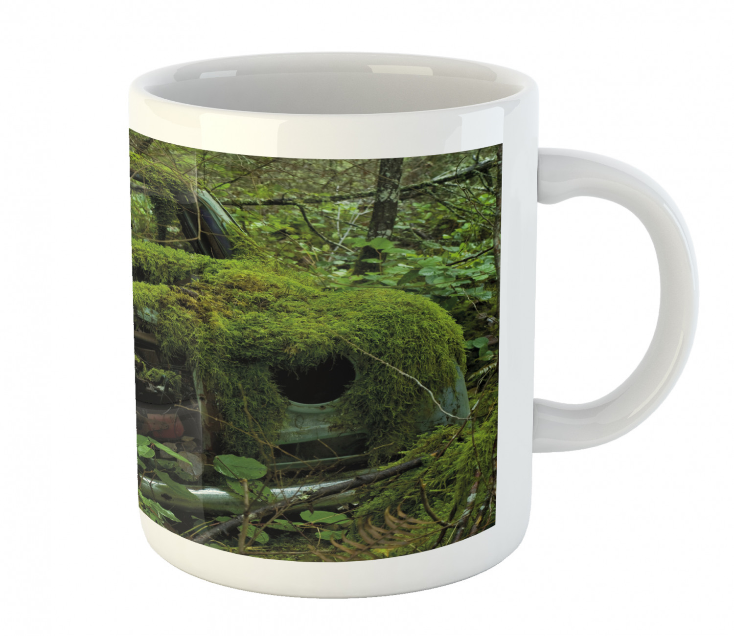 Ambesonne Vintage Home Ceramic Coffee Mug Cup for Water Tea Drinks, 11 oz - Picture 154 of 244